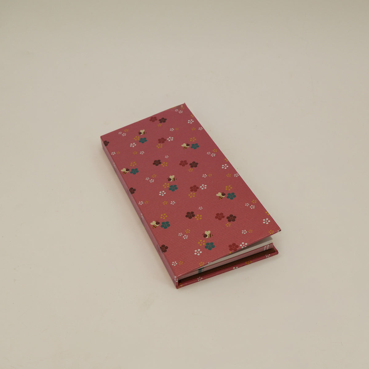 Japansk notesbog med blomster og kaniner (hard cover)