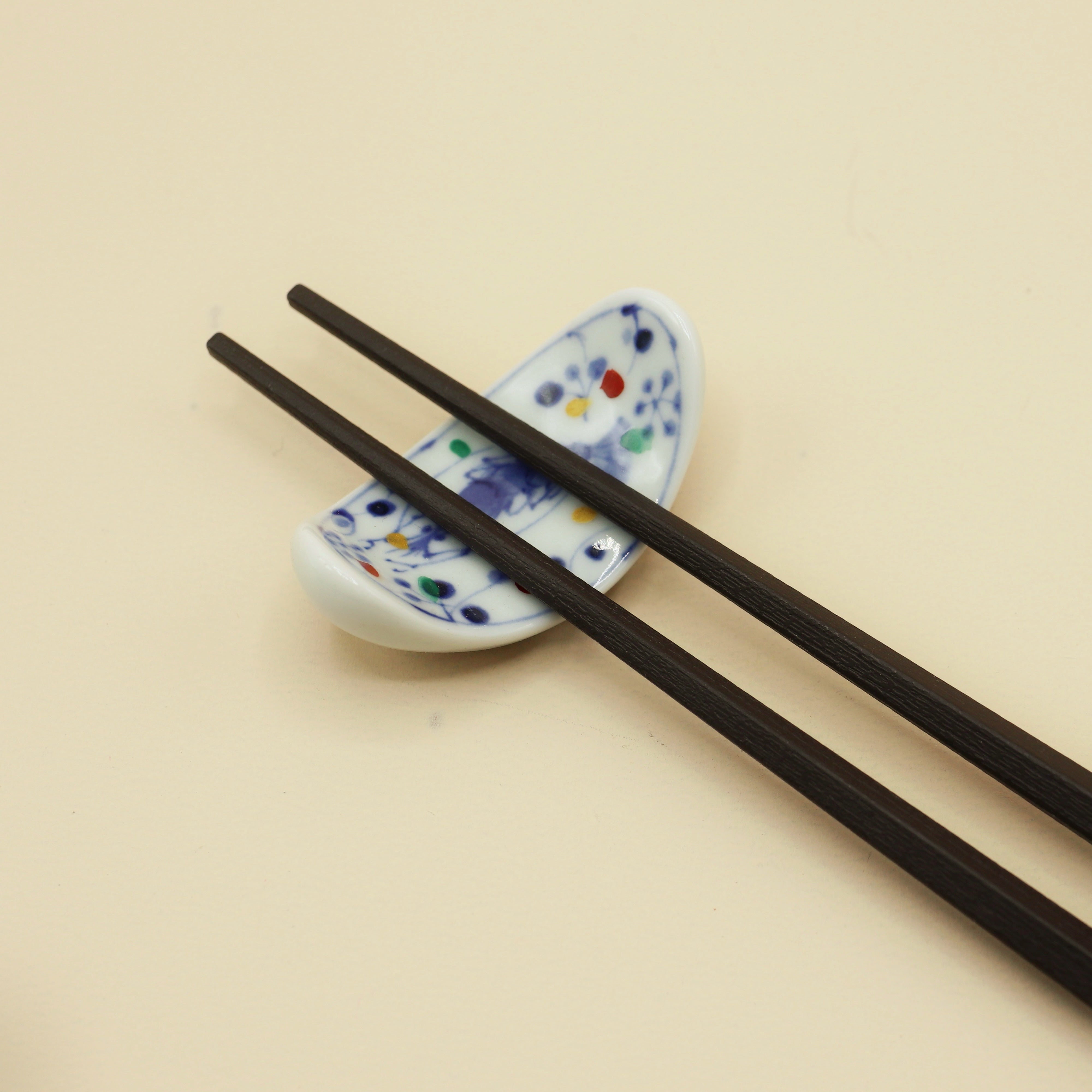 Chopstick holder - Japanese motif with shrimp