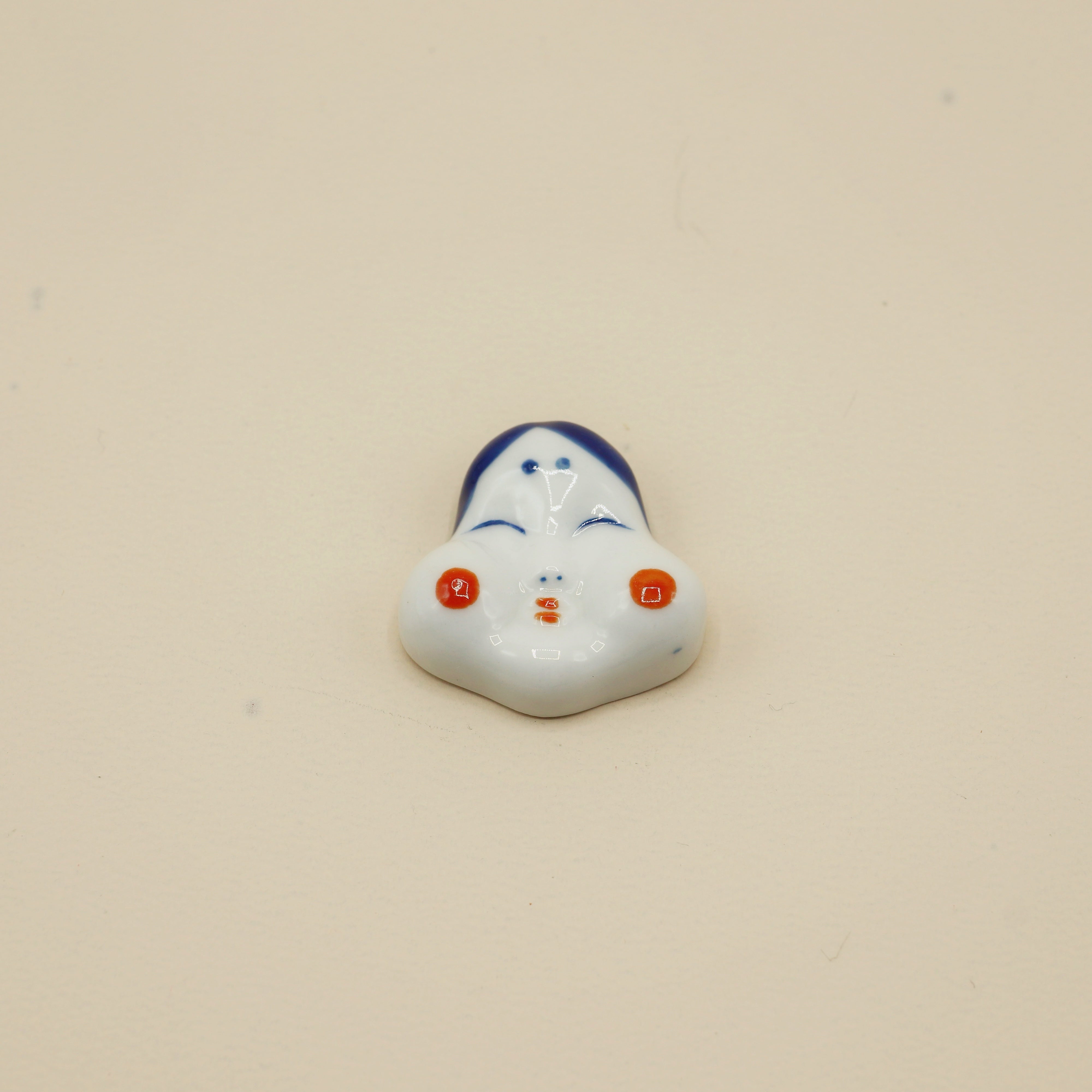 Chopstick Holder - Face Okame