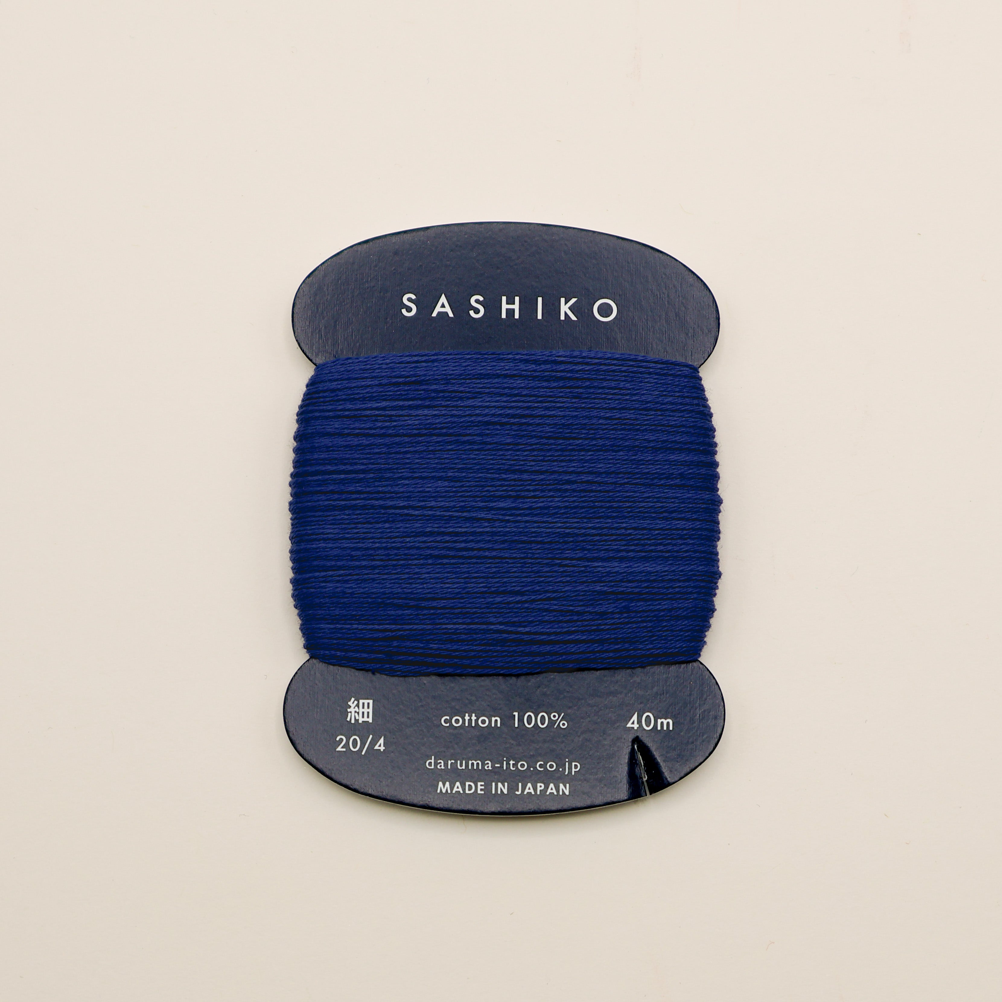 Sashiko tråd fra Daruma - Marineblå / 215