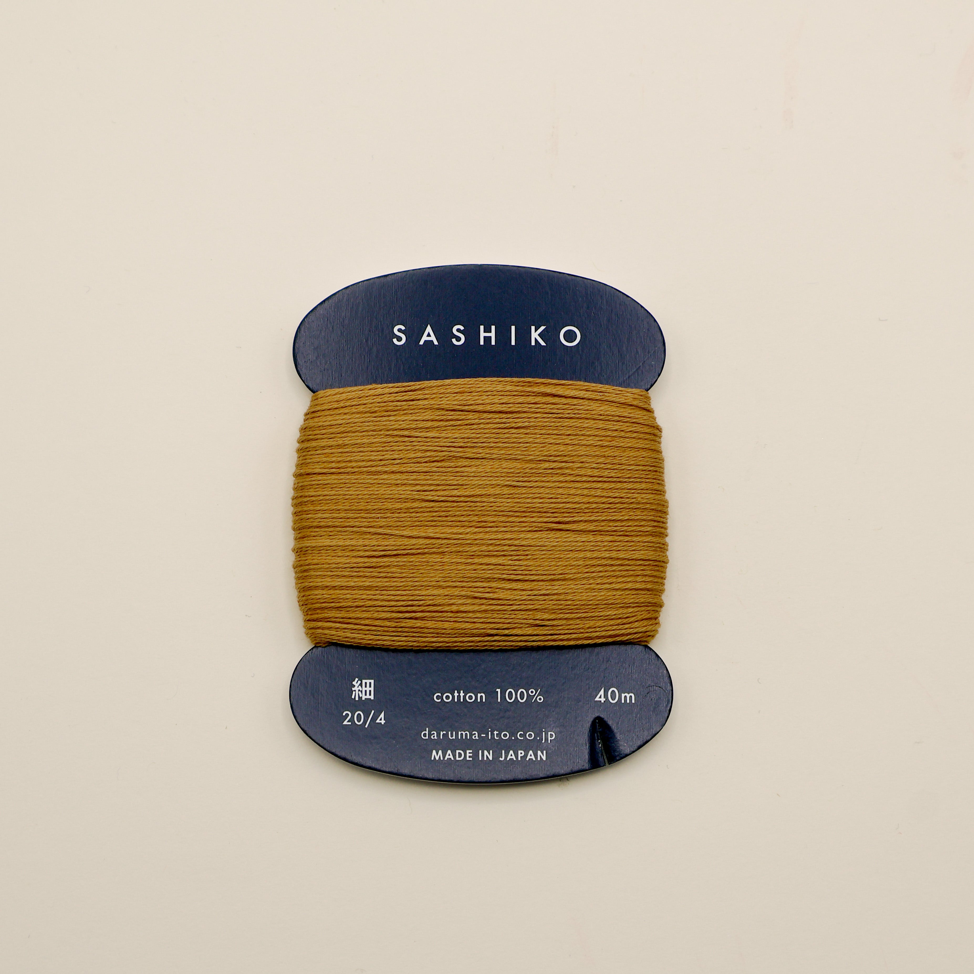Sashiko tråd fra Daruma - Karry / 220