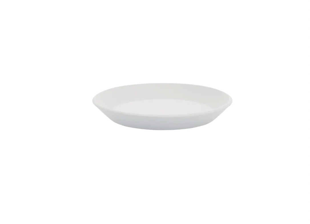 TY Round Plate Grey 80 unglazed