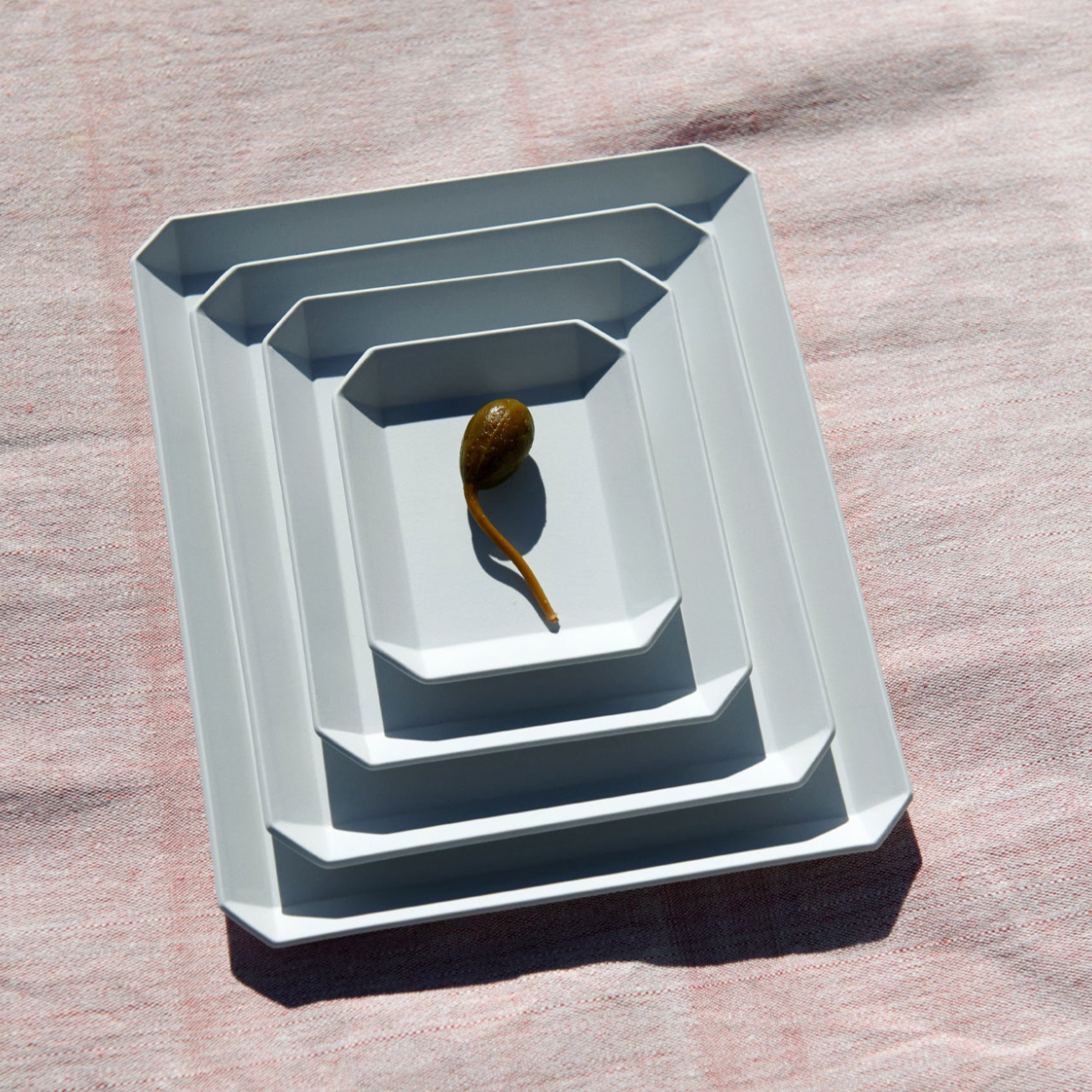 Arita - TY Square Plate unglazed Grey 165 -60%