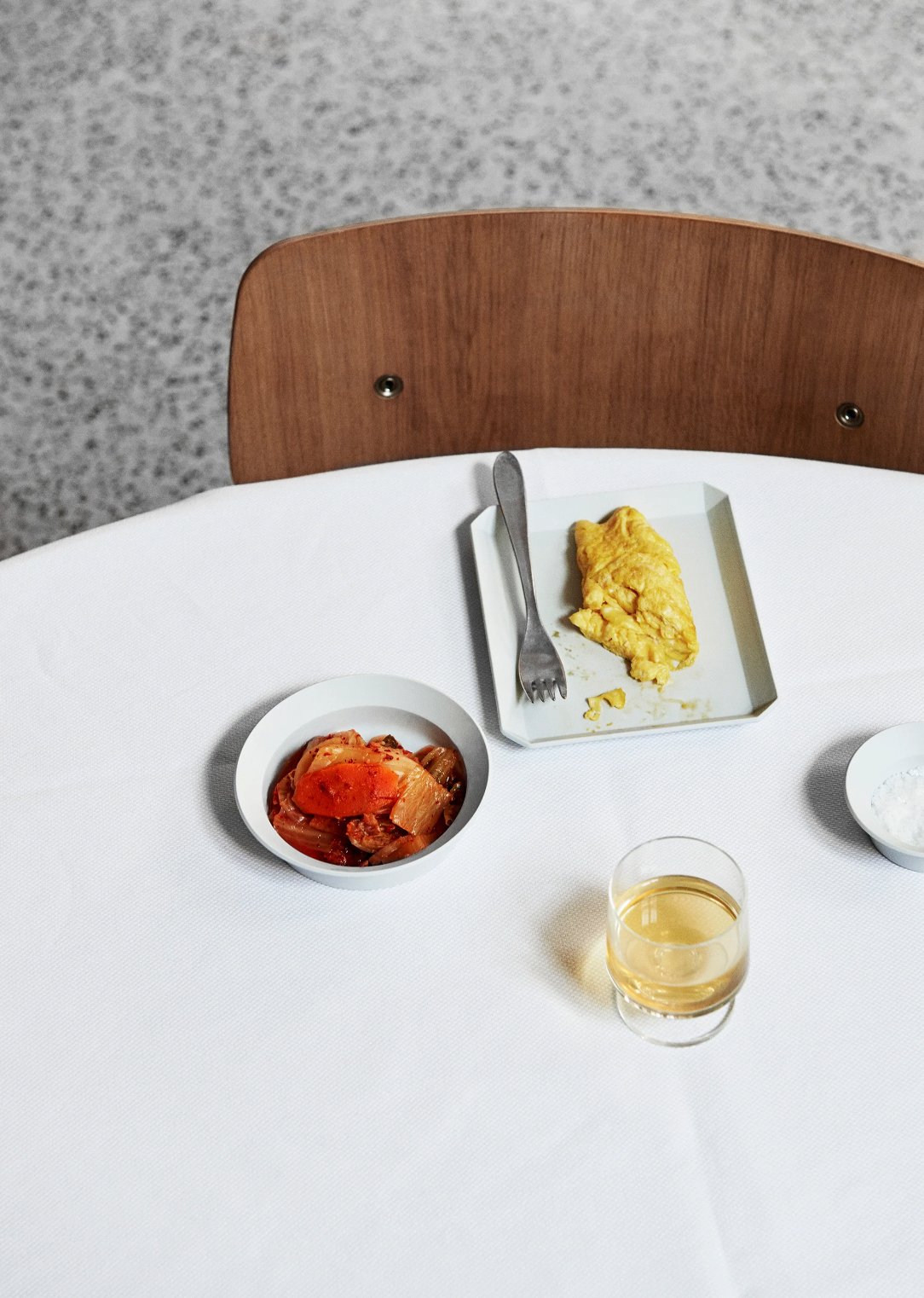 Arita - TY Square Plate unglazed Grey 200 - 60%