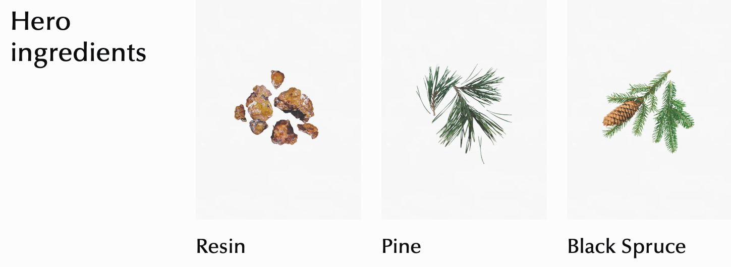 (price)Spruce Resin scented candle - Hetkinen