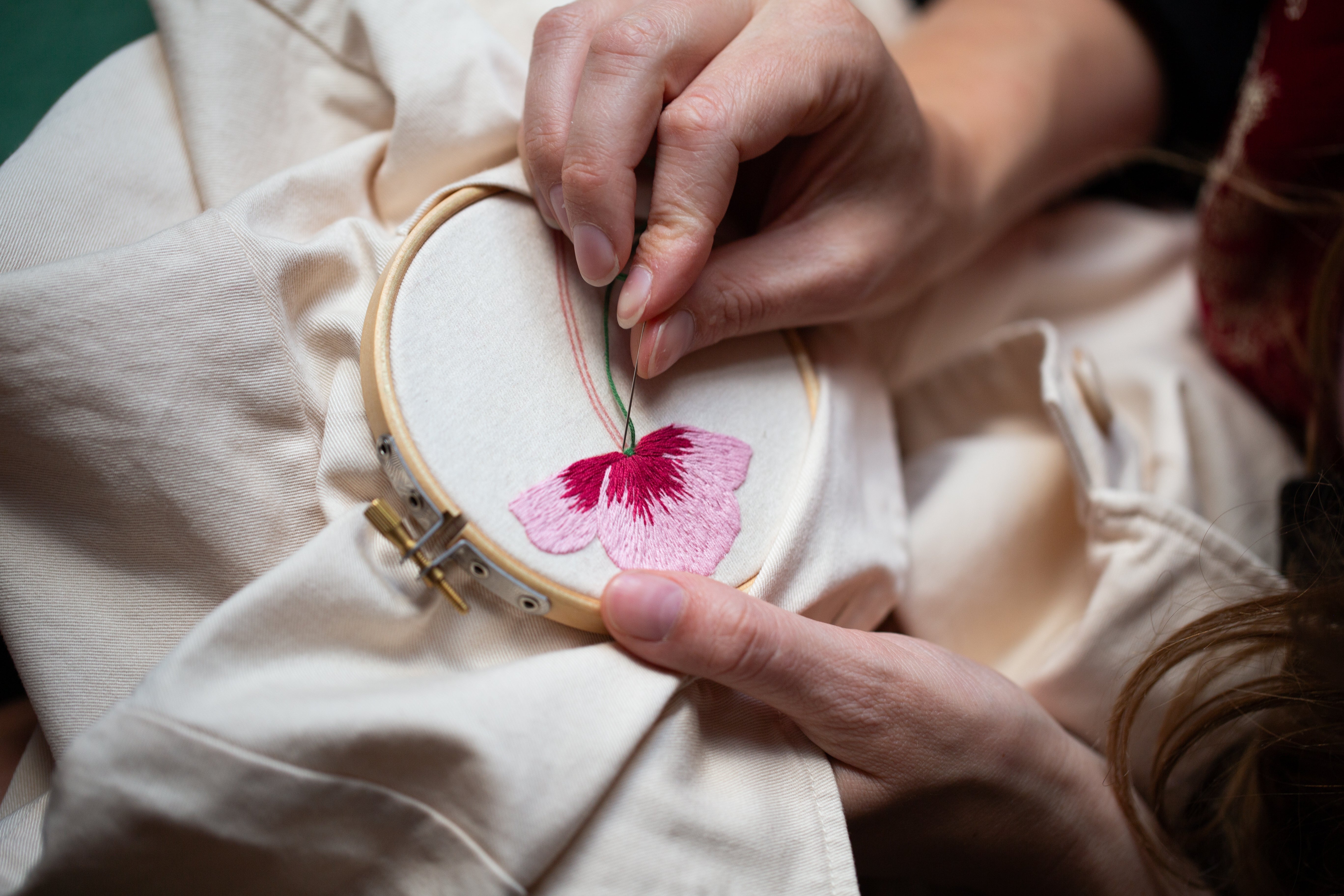 Broderikit Valmue