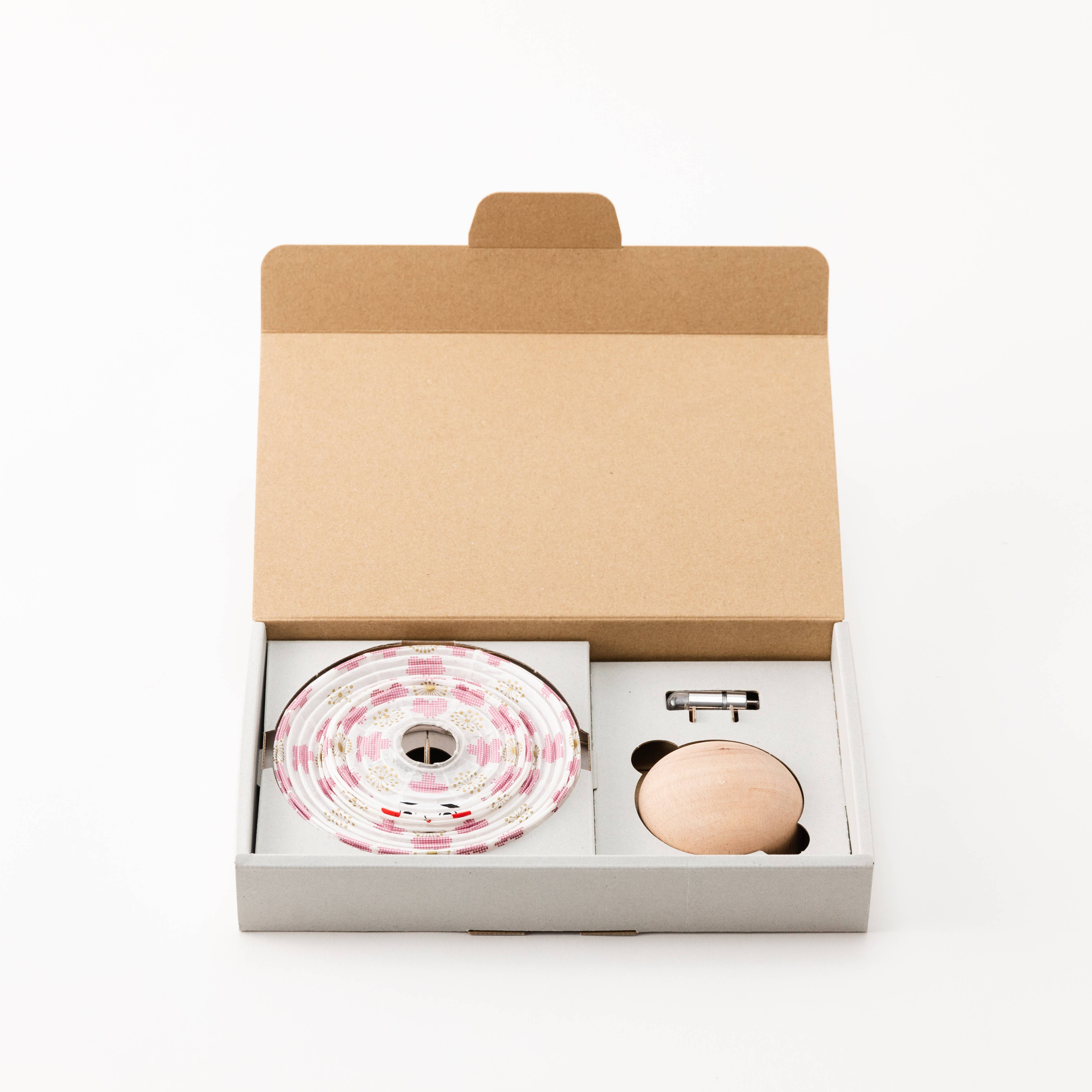 Mame cocolan lampe - Daruma i pink