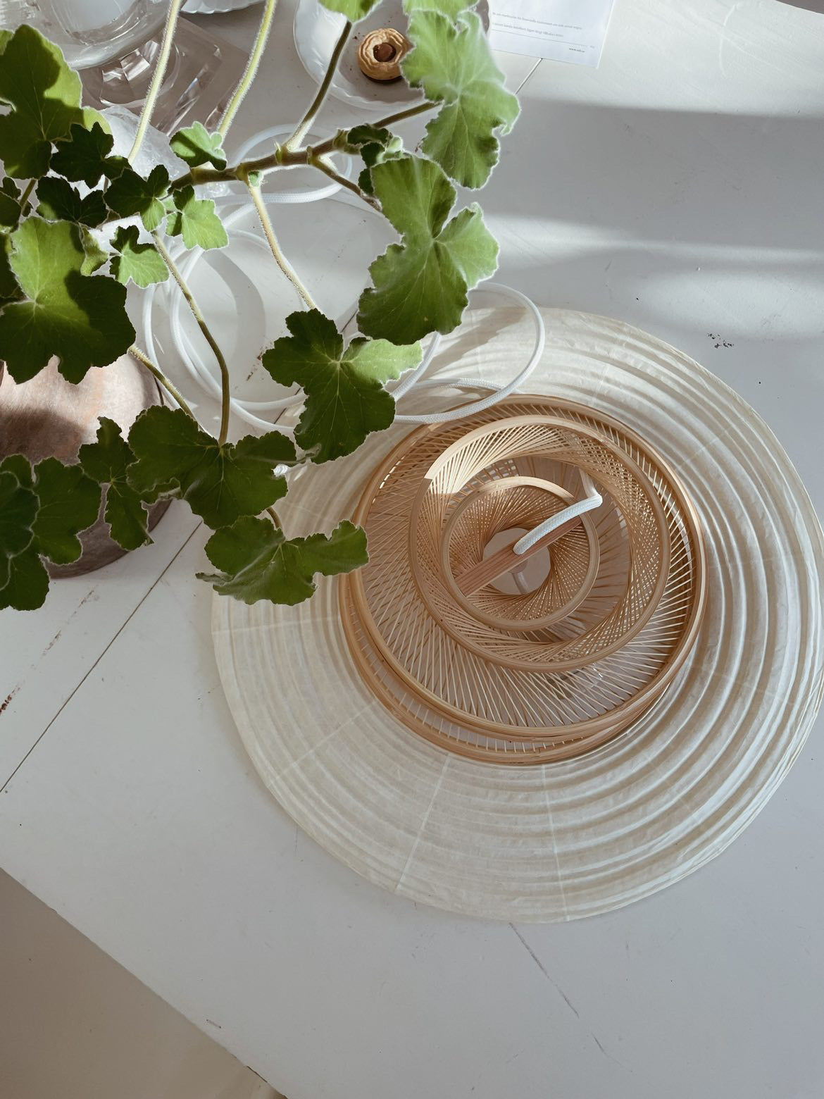 Japanese bamboo pendant: RON