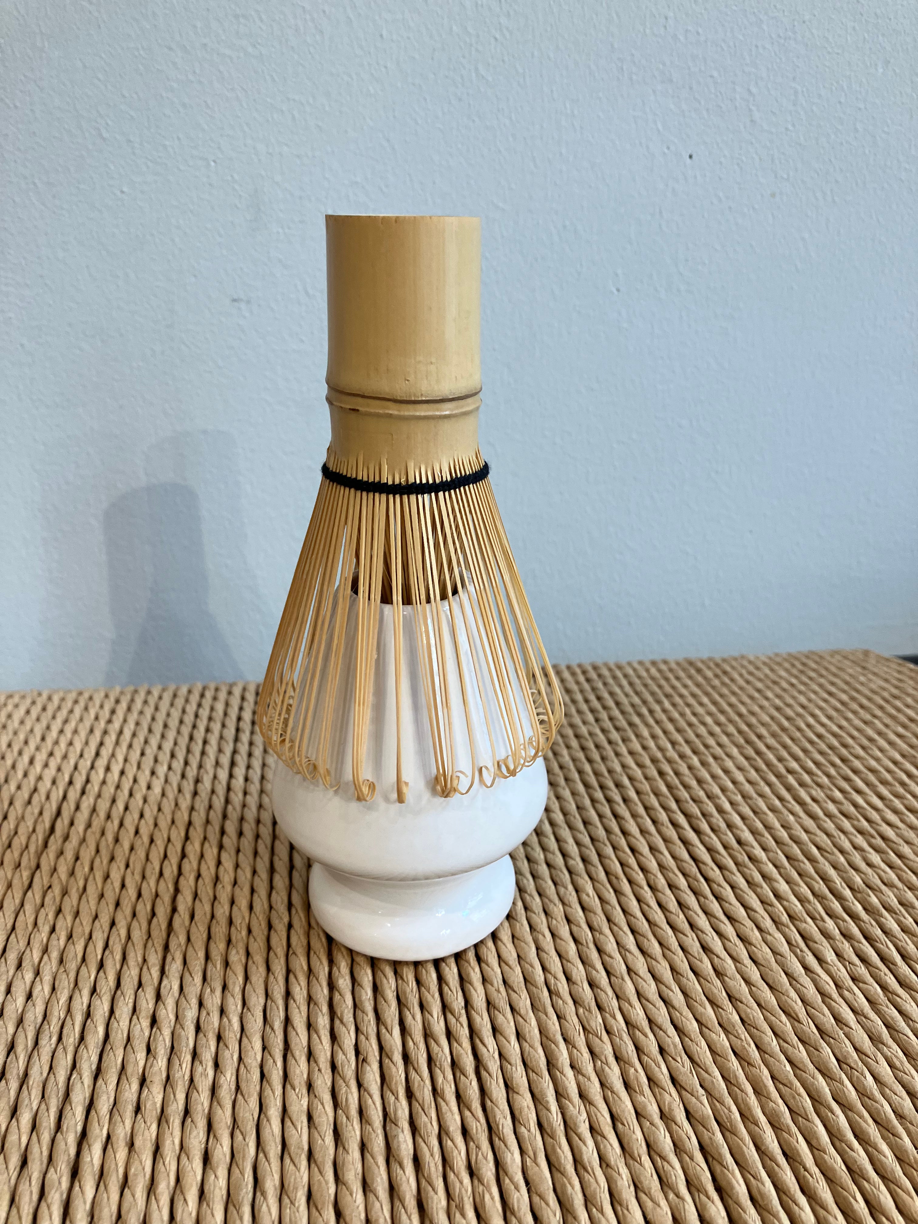 Matcha piskeris holder - hvid