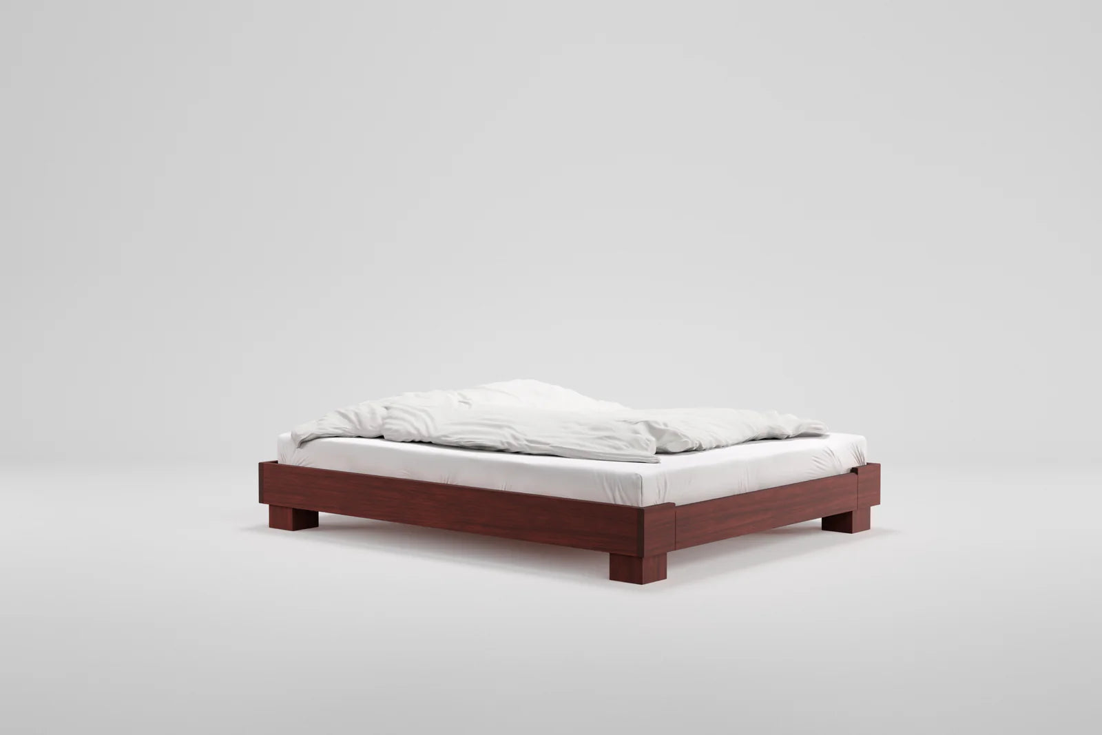 RYE - Cubico Bed Frame / Dark Amber