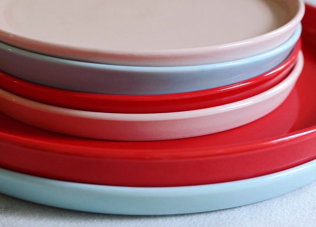 Tallerken lyseblå - Sakura Copenhagen