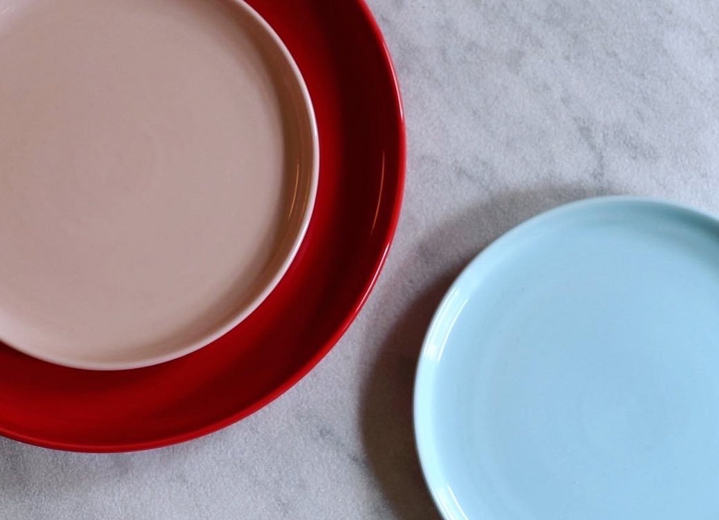 Tallerken lyseblå - Sakura Copenhagen