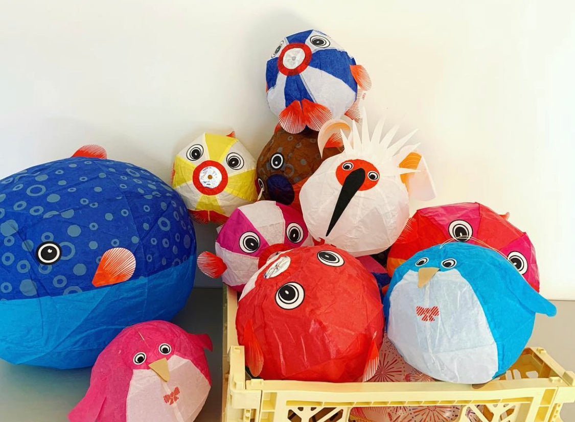 Papirballon: Japansk Ibis - Sakura Copenhagen