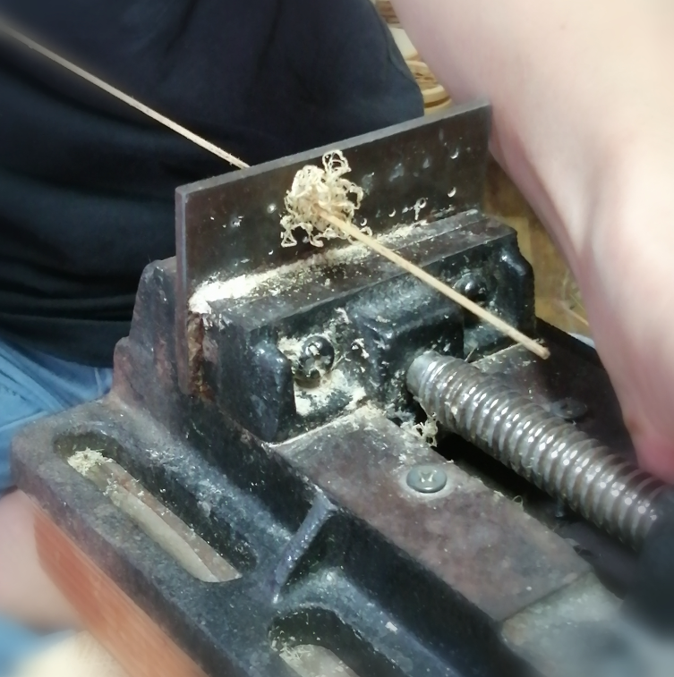 Japanese bamboo pendant: RON