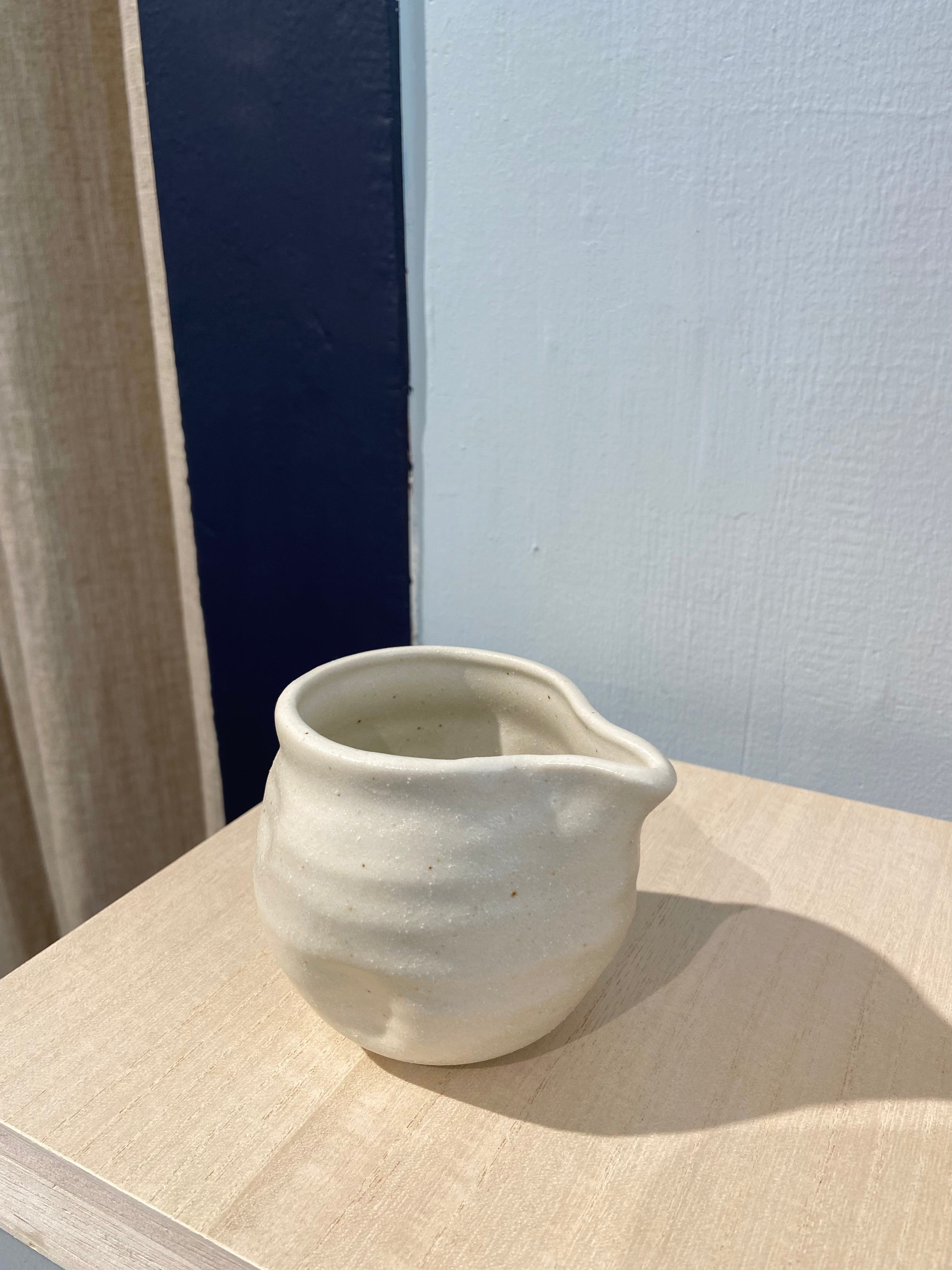 Mælkekande cremefarvet, stor