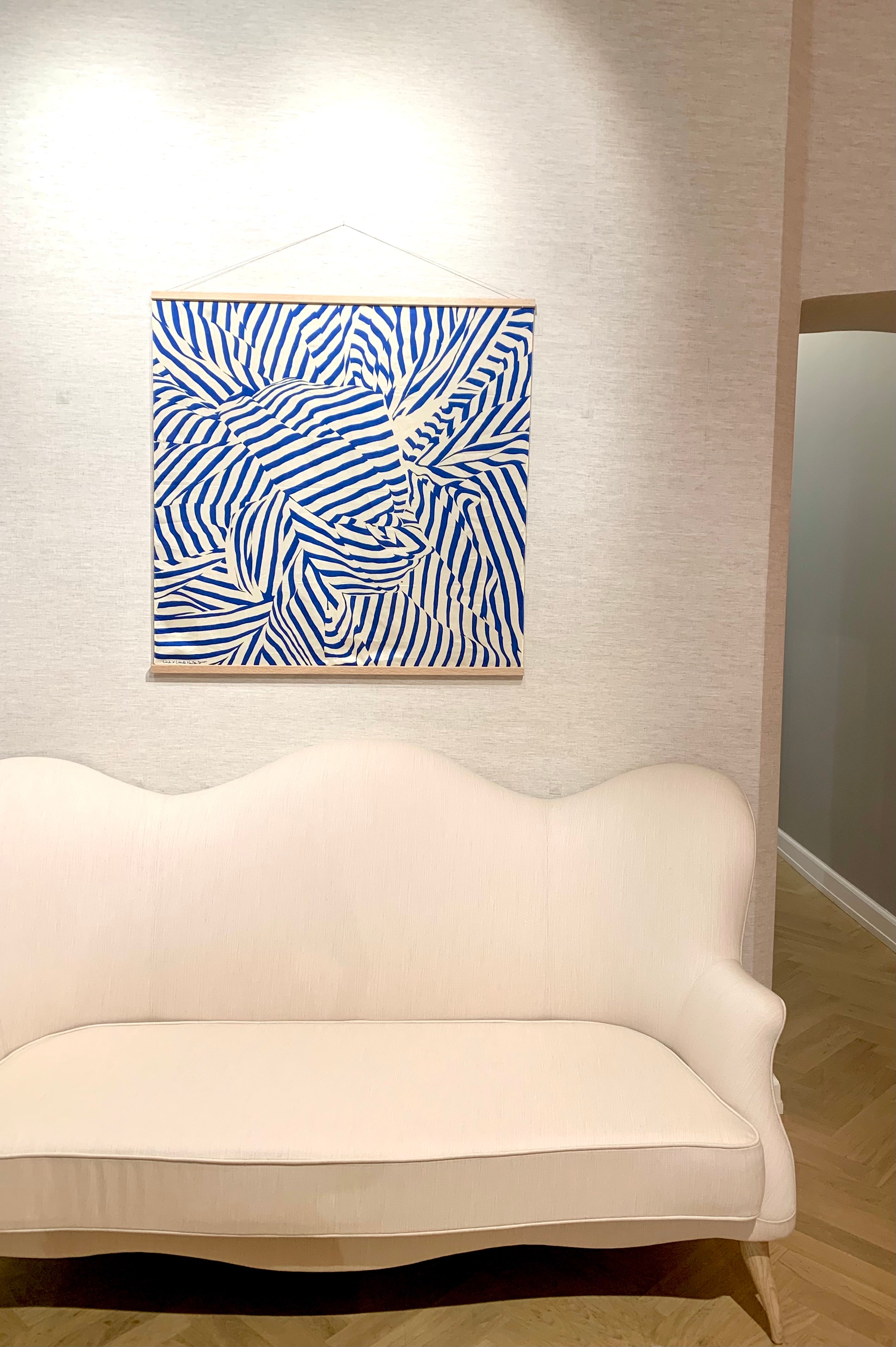 Træophæng til furoshiki i egetræ