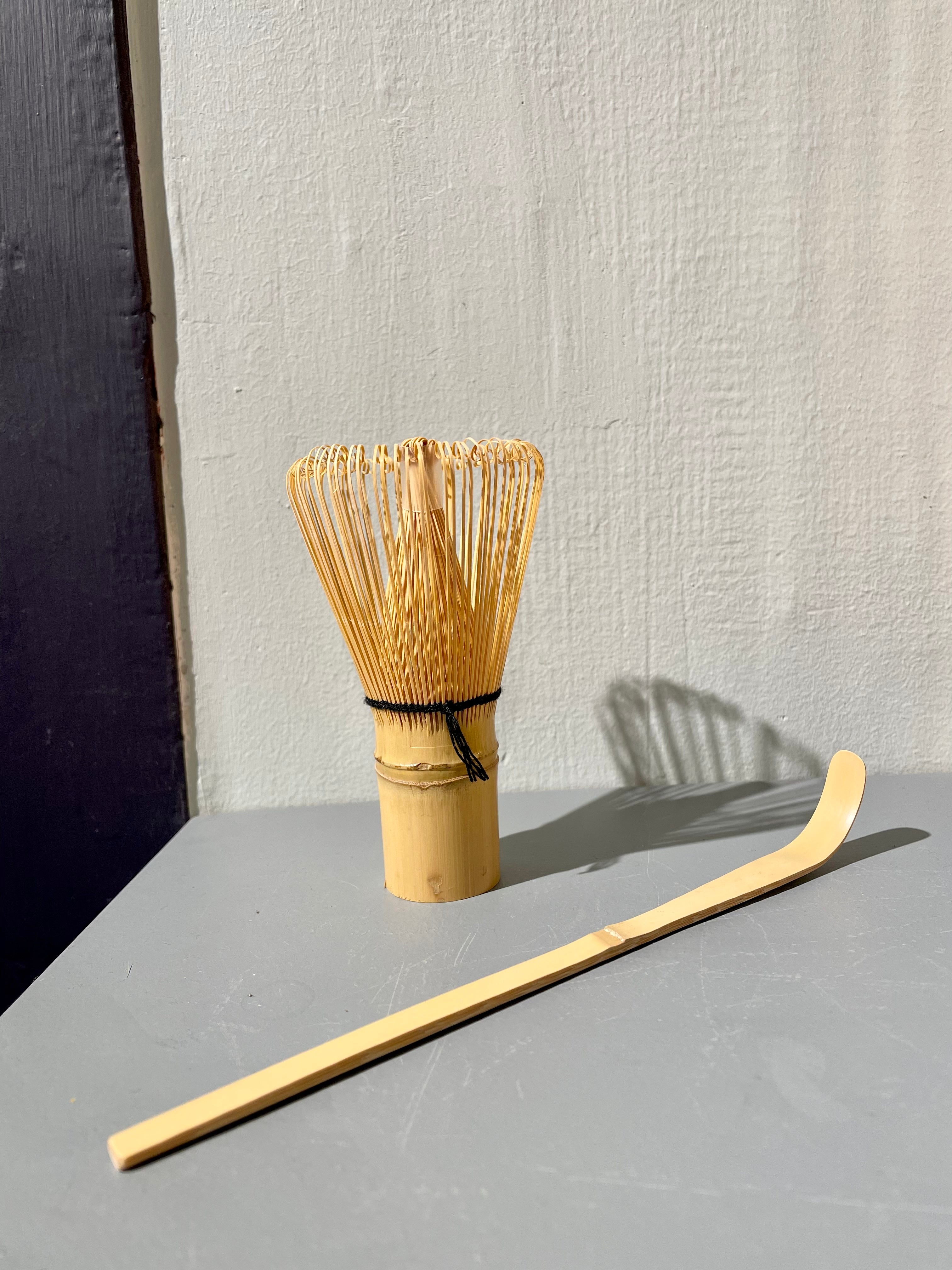 Matcha whisk - light bamboo