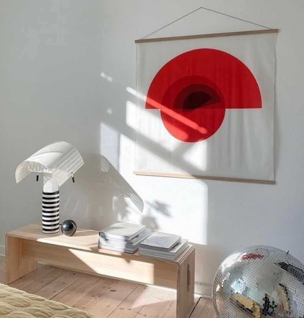 Træophæng til furoshiki i egetræ