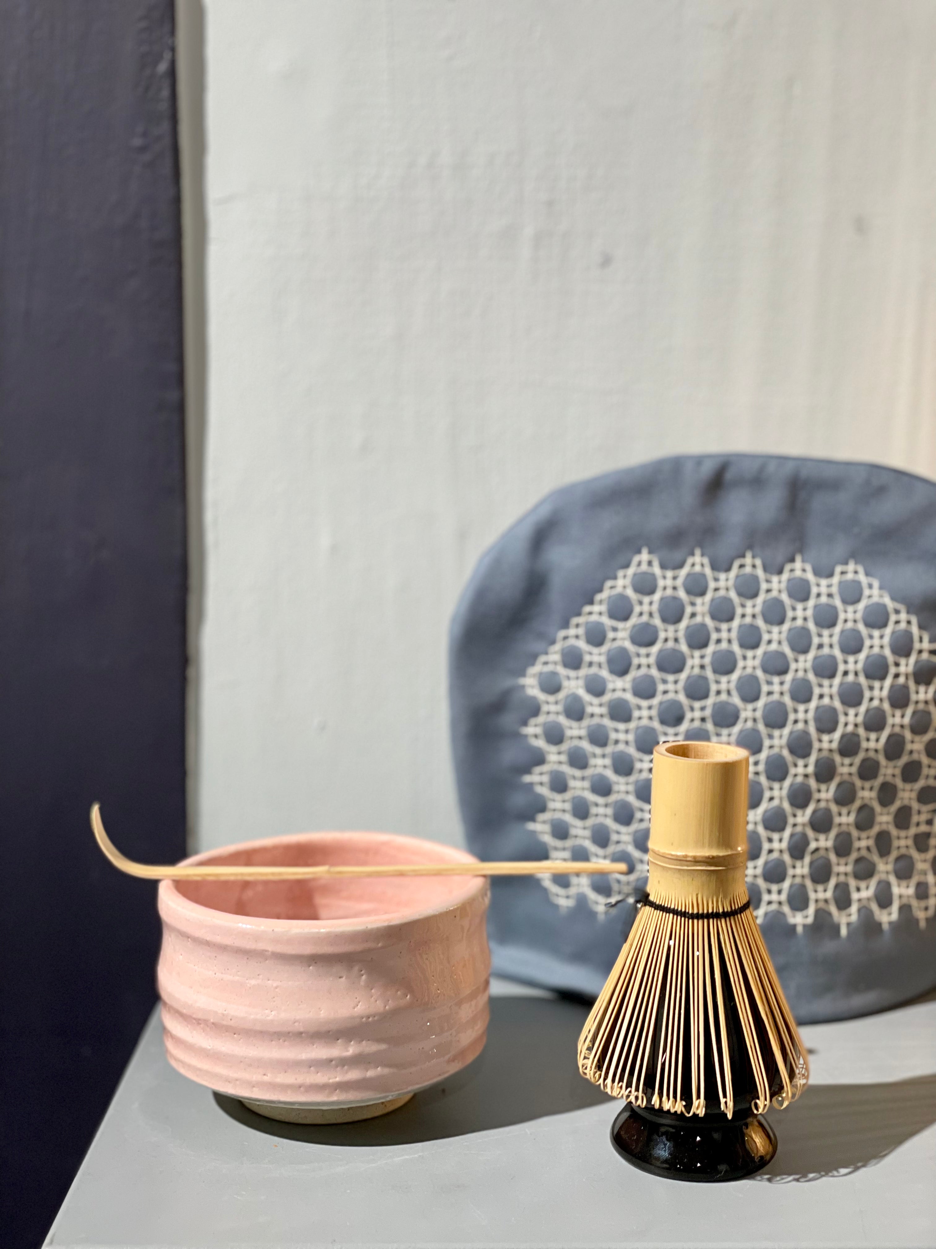 Matcha whisk - light bamboo