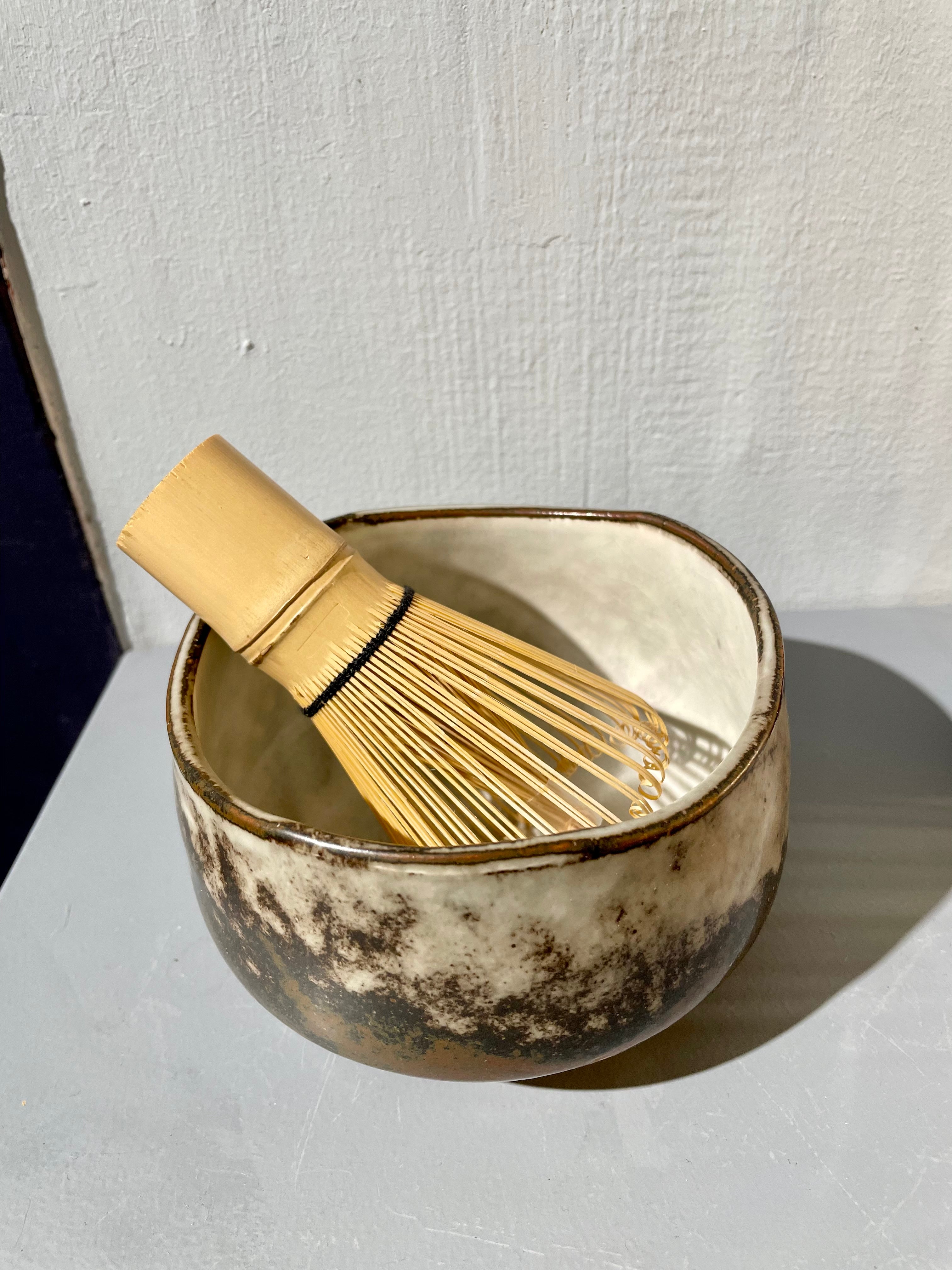 Matcha whisk - light bamboo