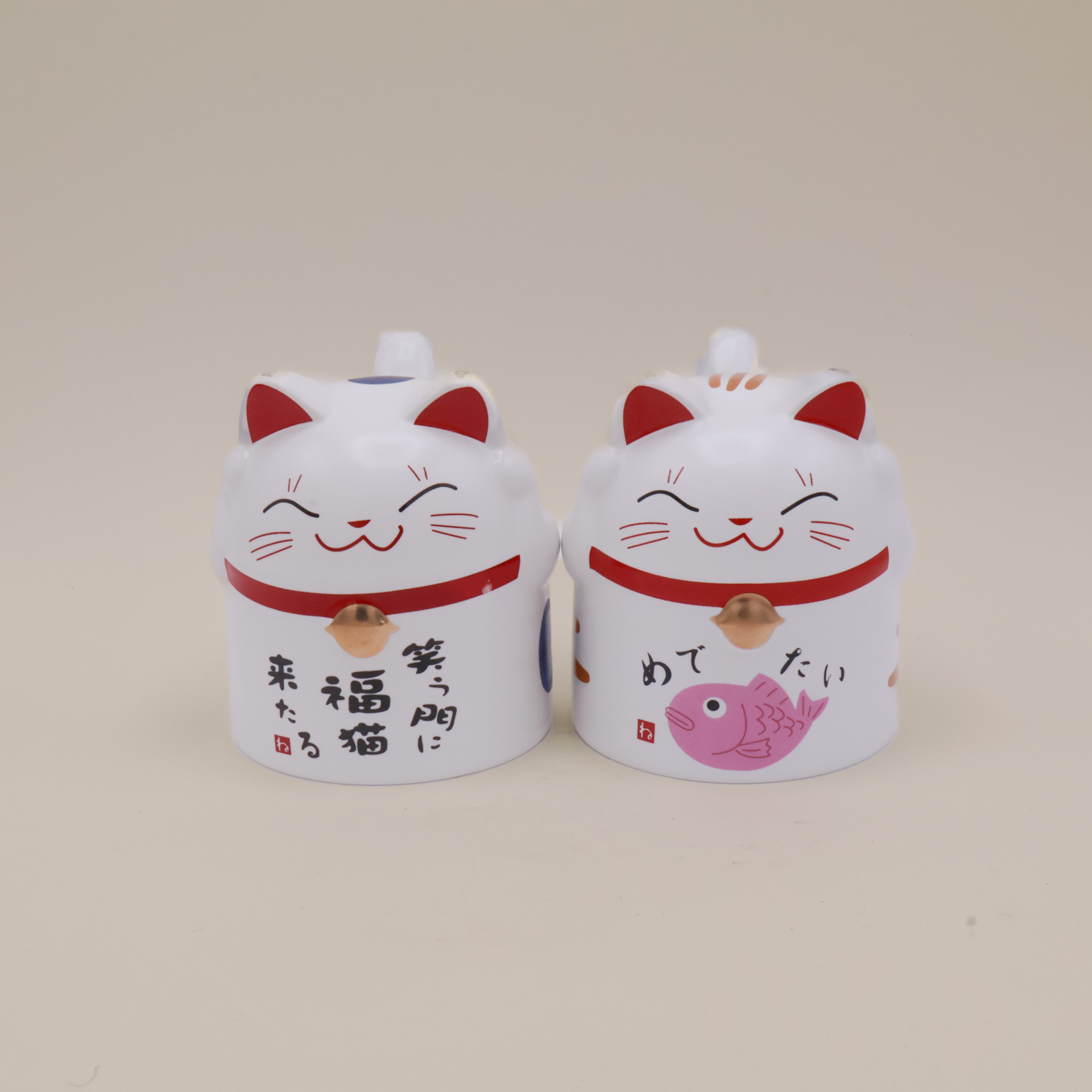 専用　lucky cat Ceramic Maneki Neko Lucky Cat - 5.5in