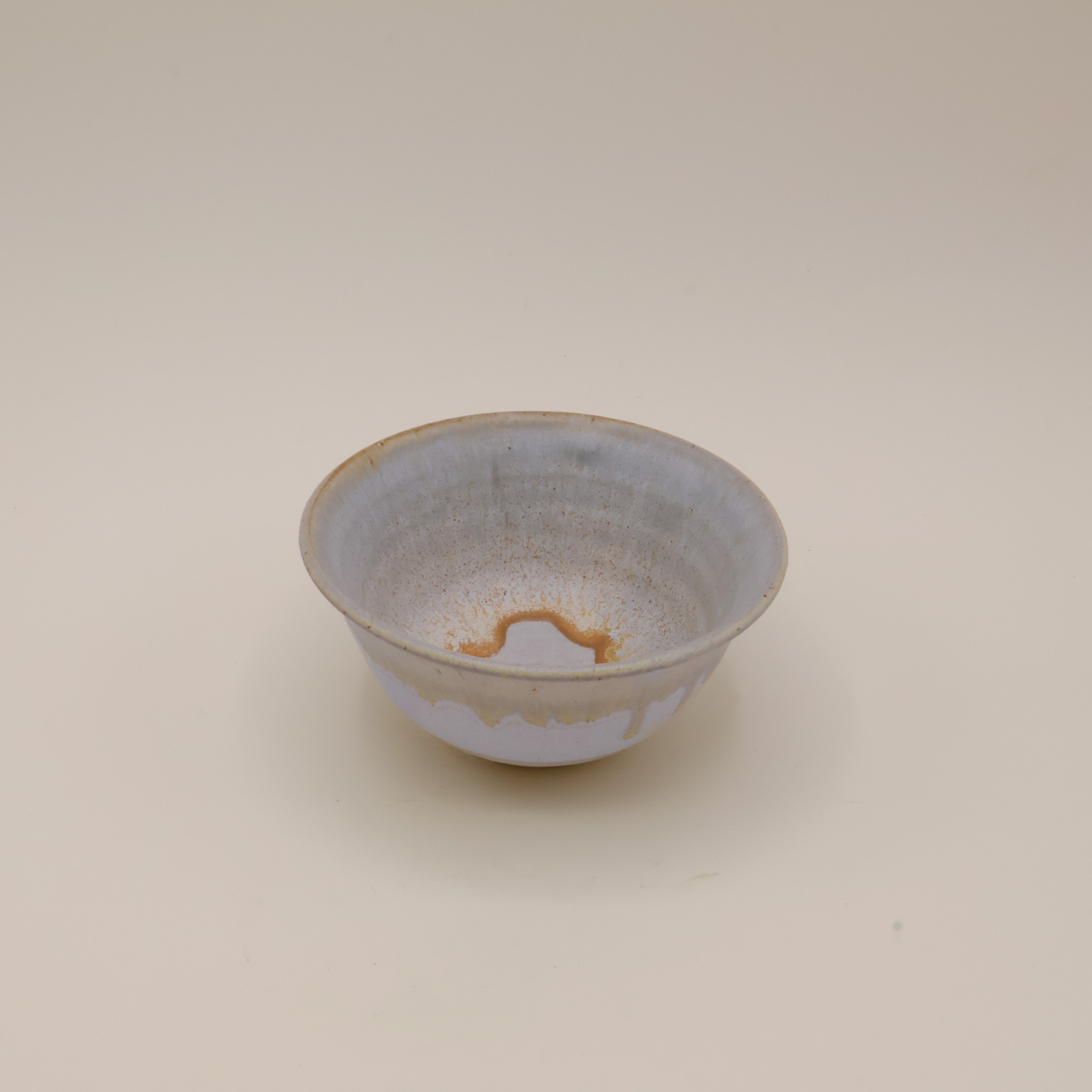 HEION - Signe Schmidt matchakop/skål i hvid og brun