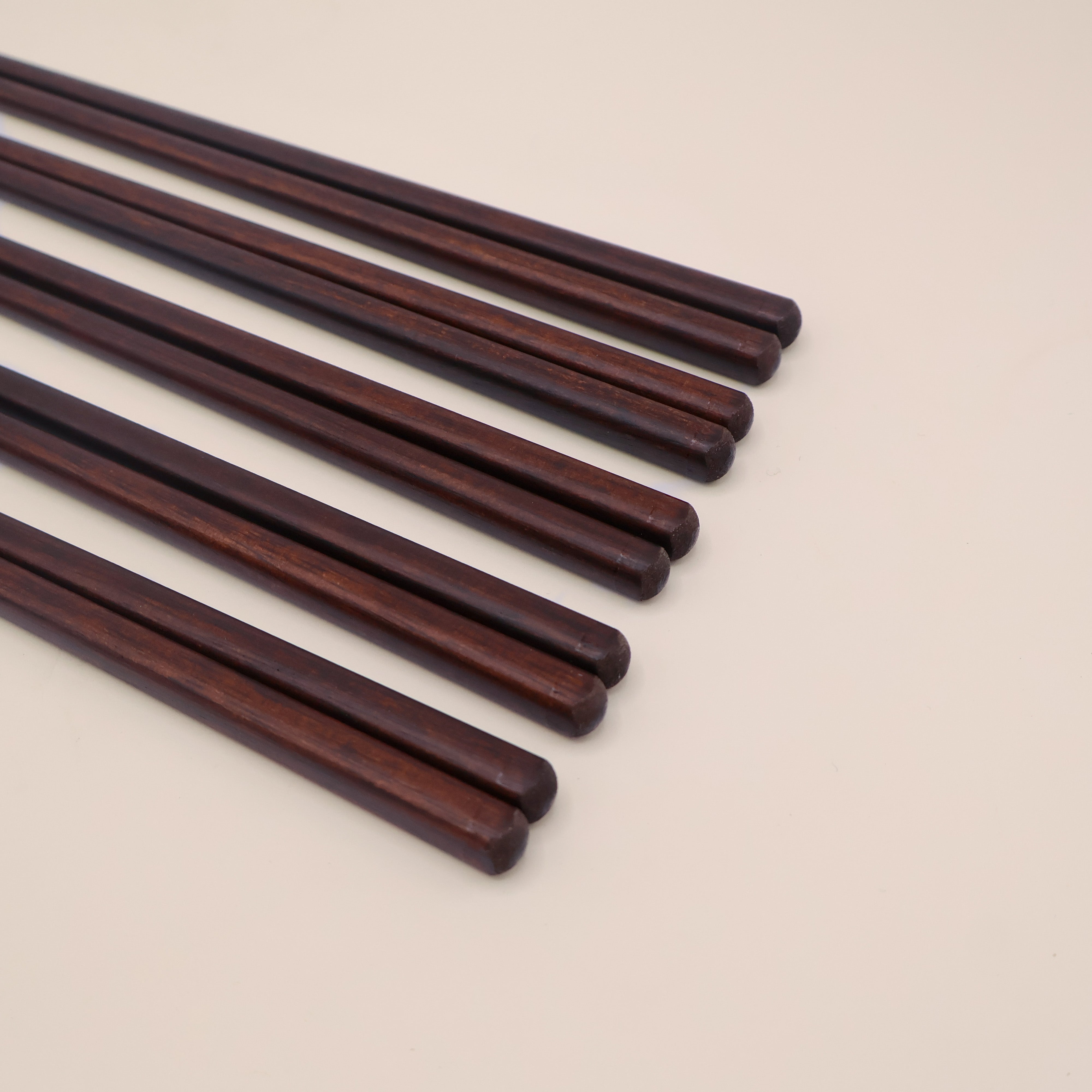 Wooden chopsticks, dark brown