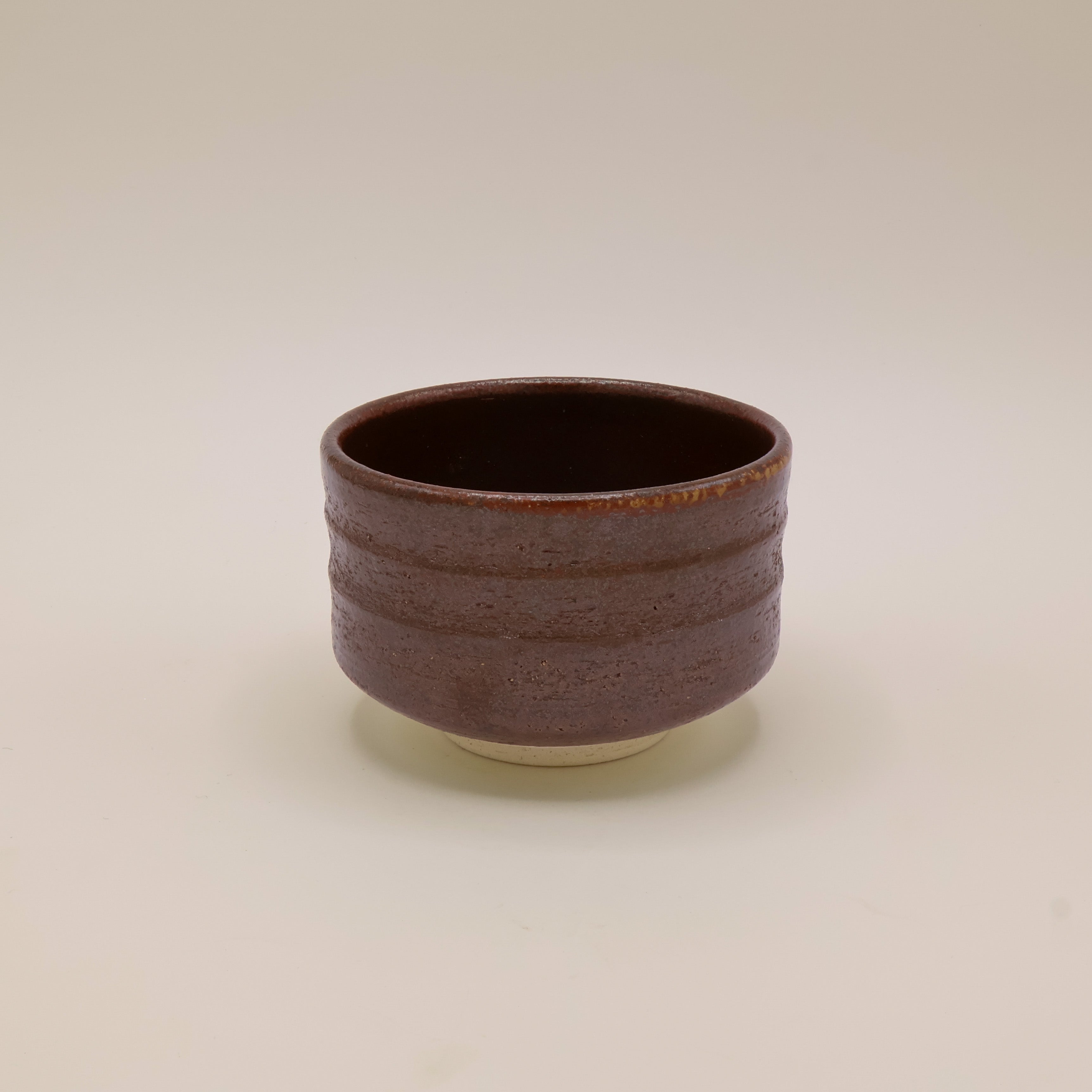 Matcha cup - Brown with red undertone