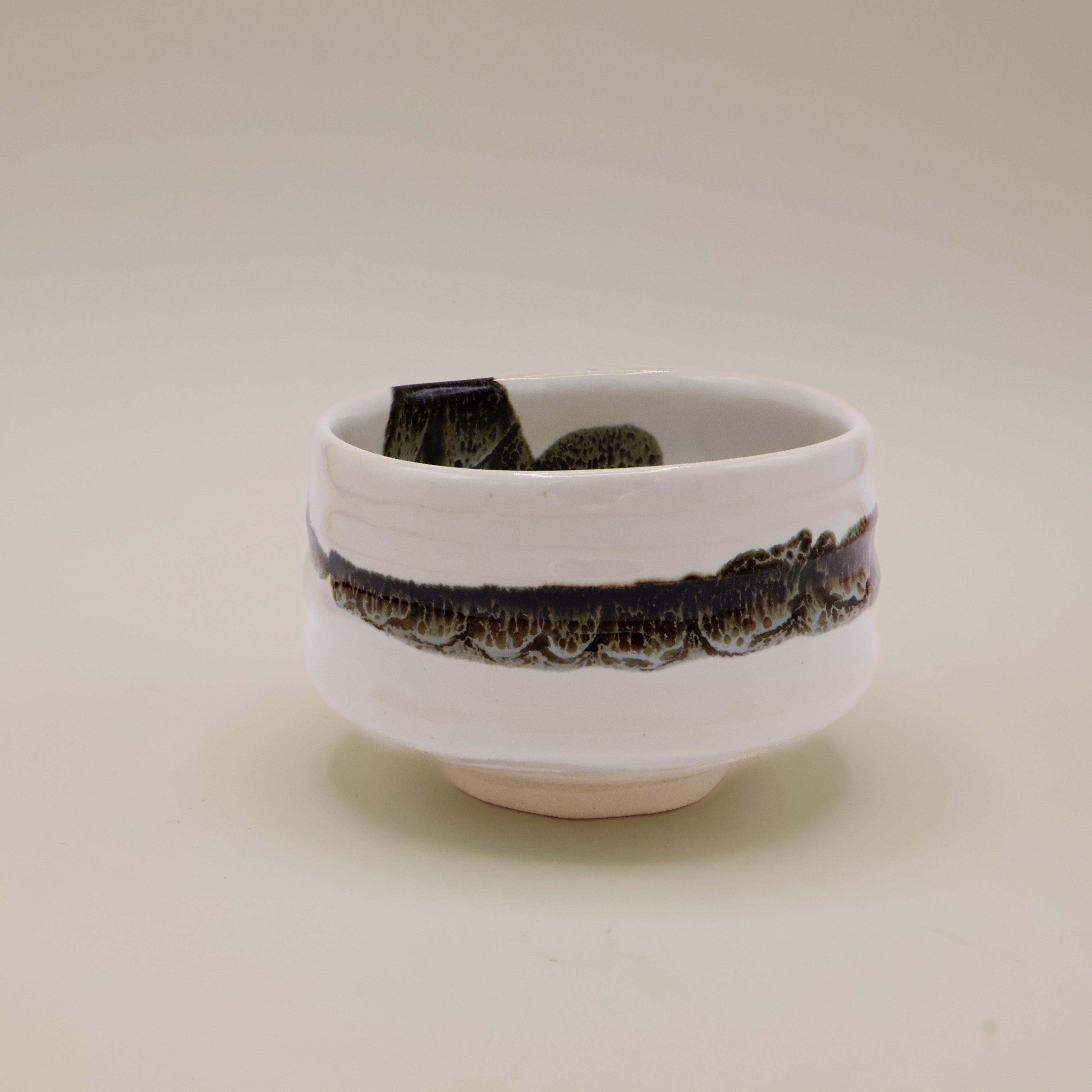 Matcha cup - White and black