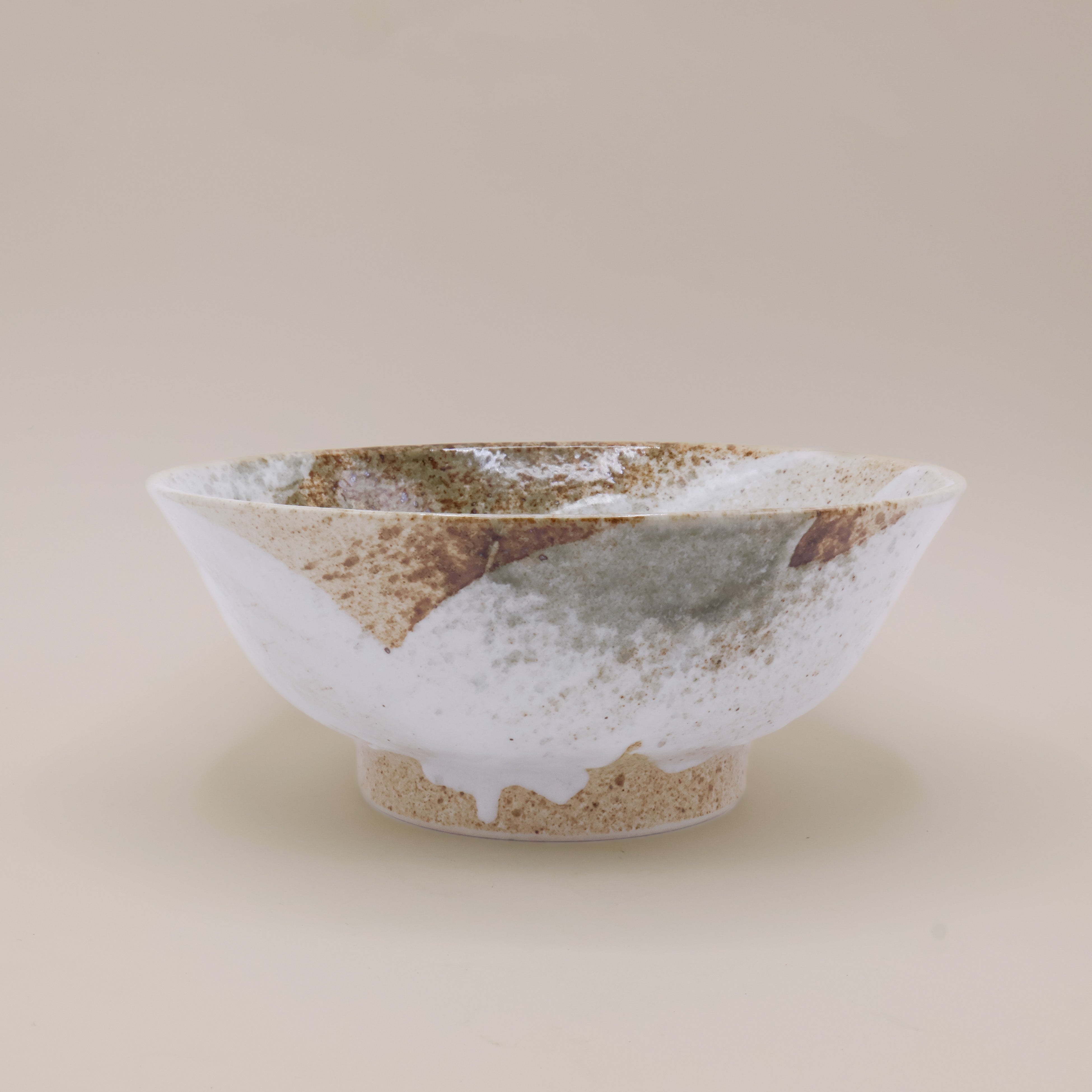 Brunt splash - Ramenskål Ø21