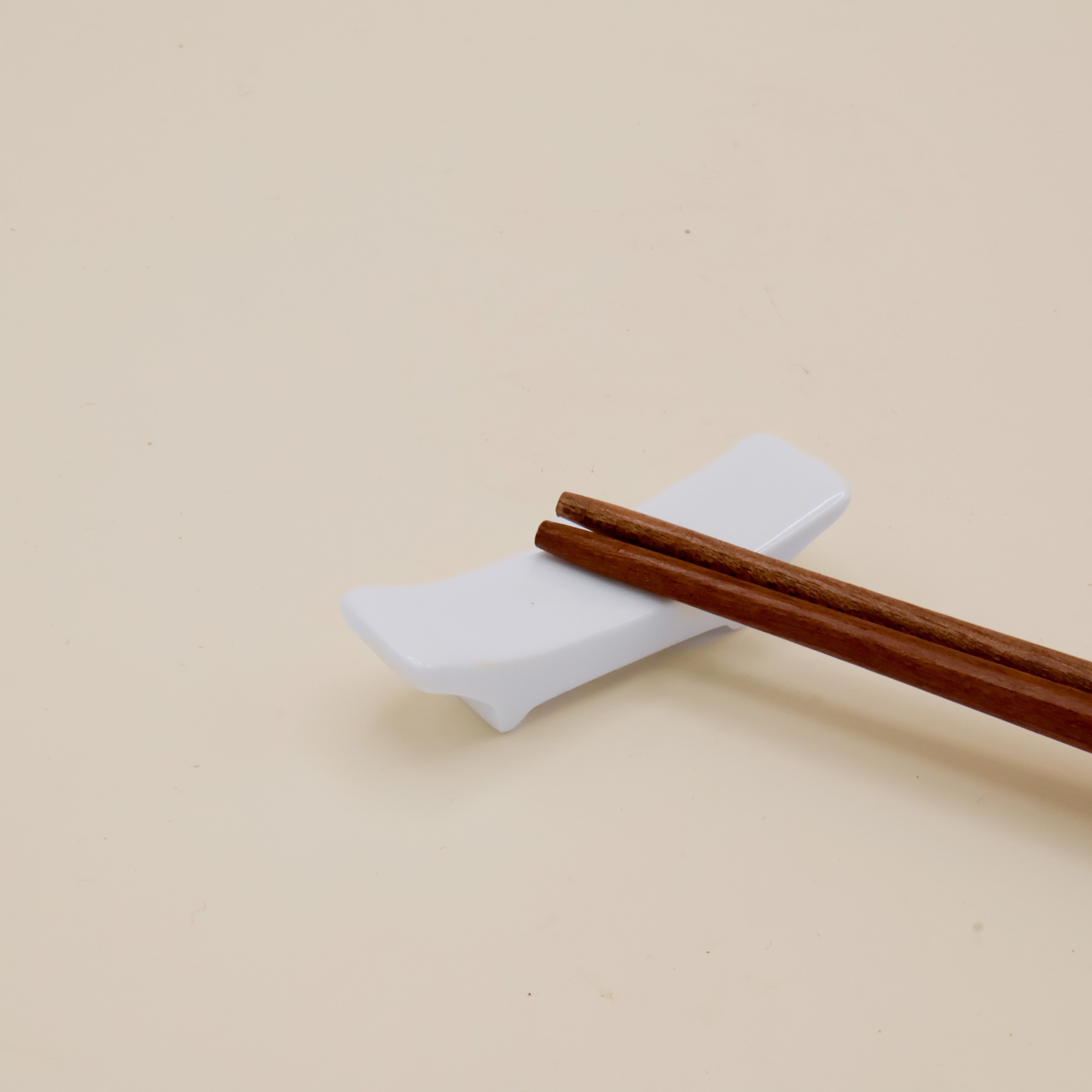 Spisepindeholder - Hvid bue