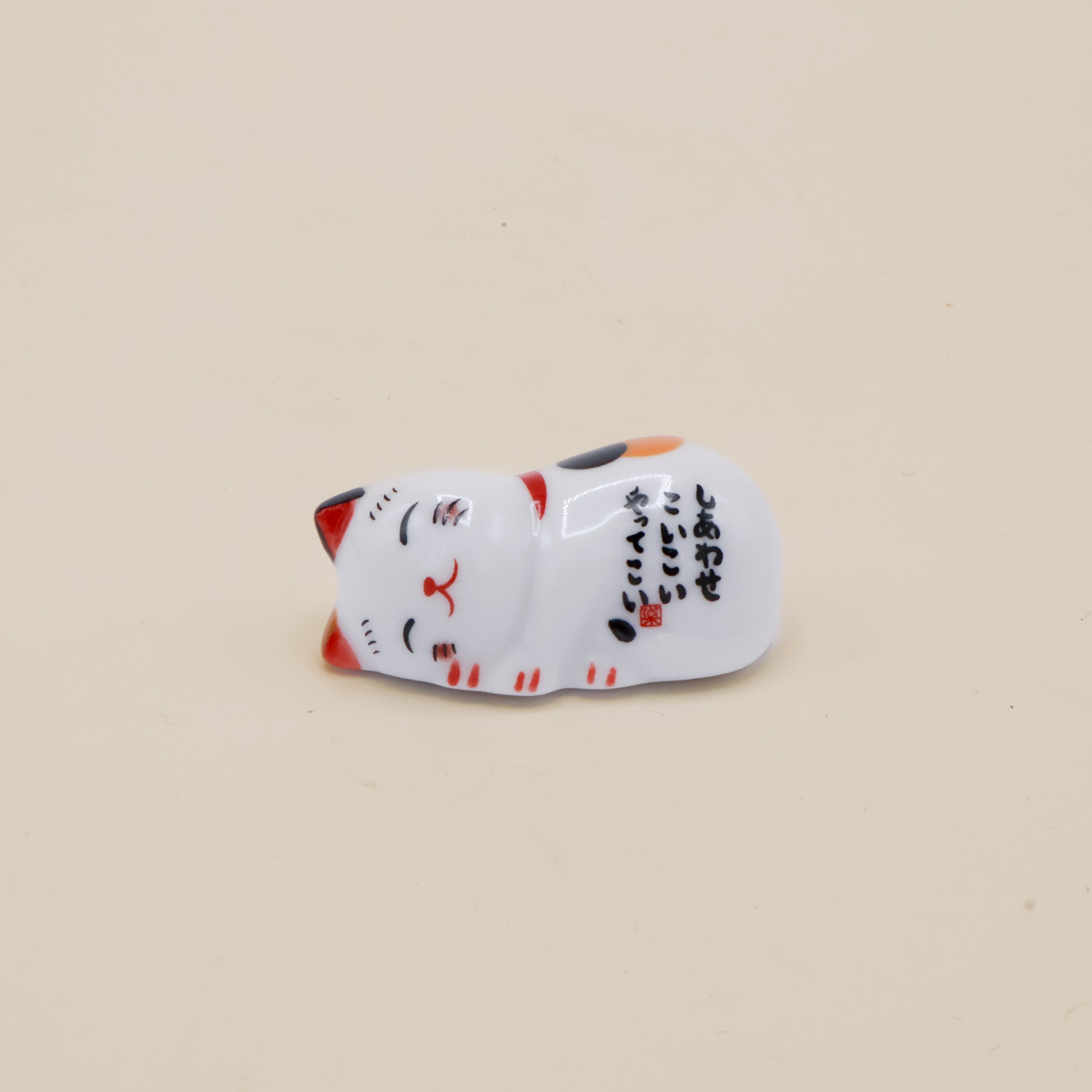 Chopstick holder - Sleeping cat