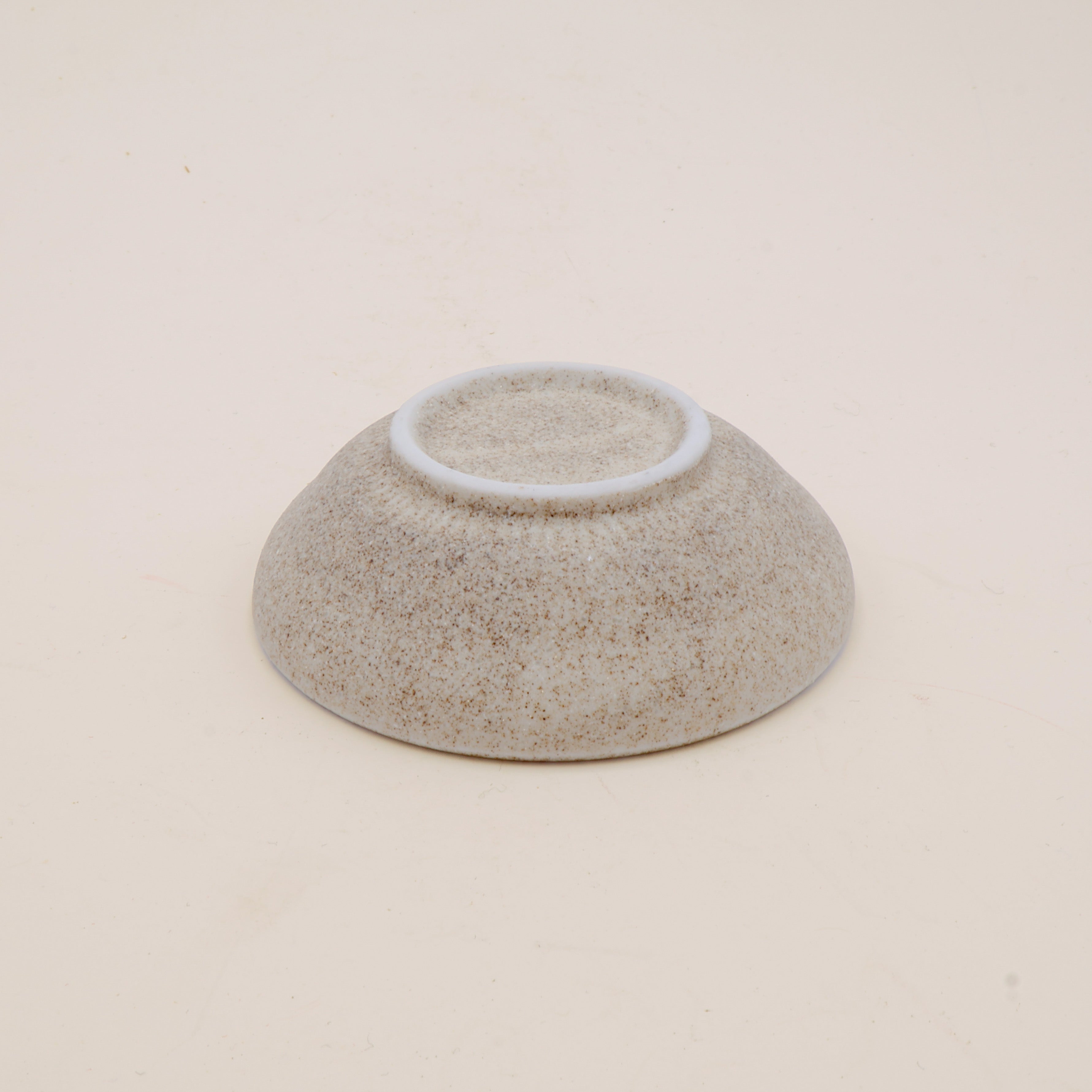 Sojaskål rustik sandfarvet