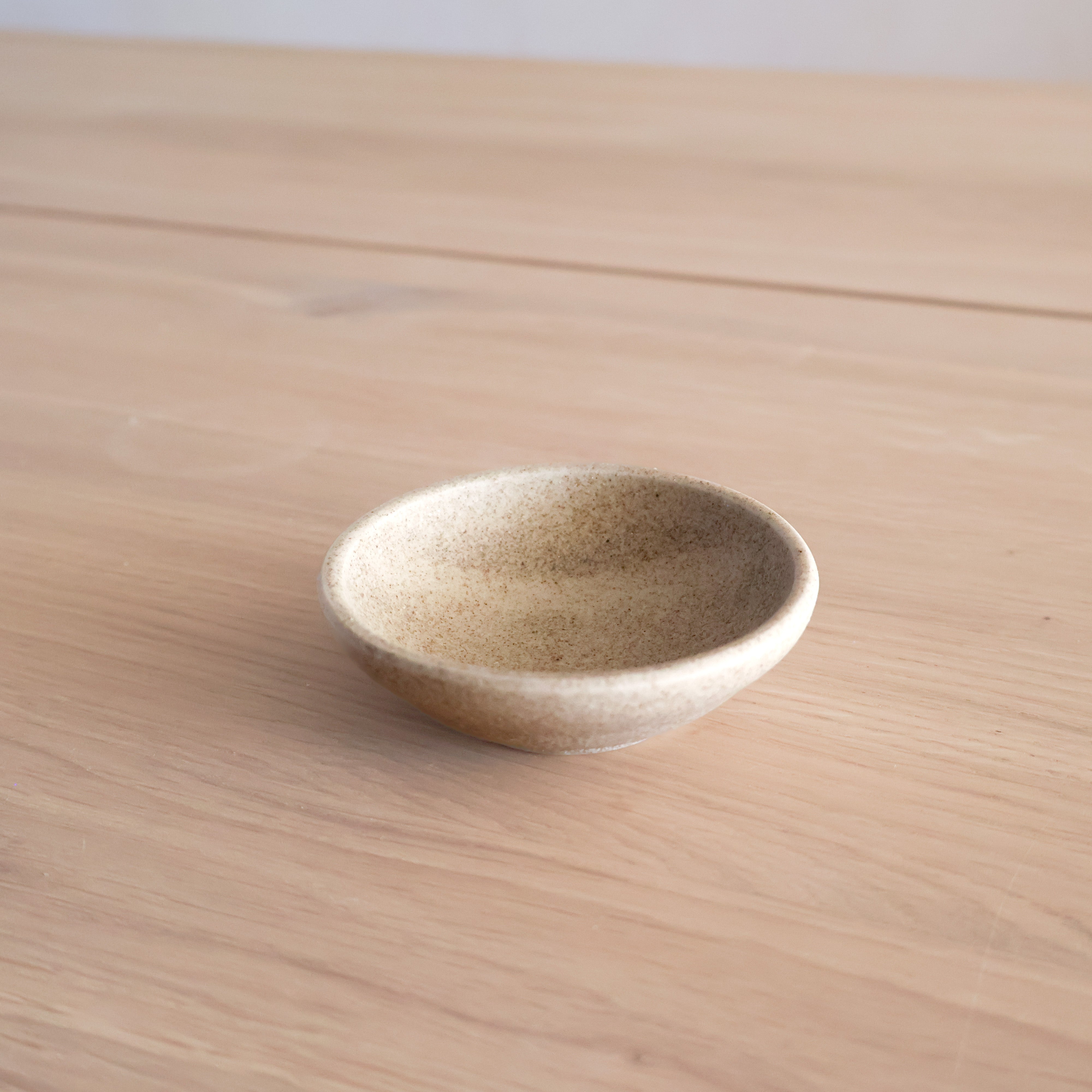 Sojaskål rustik sandfarvet