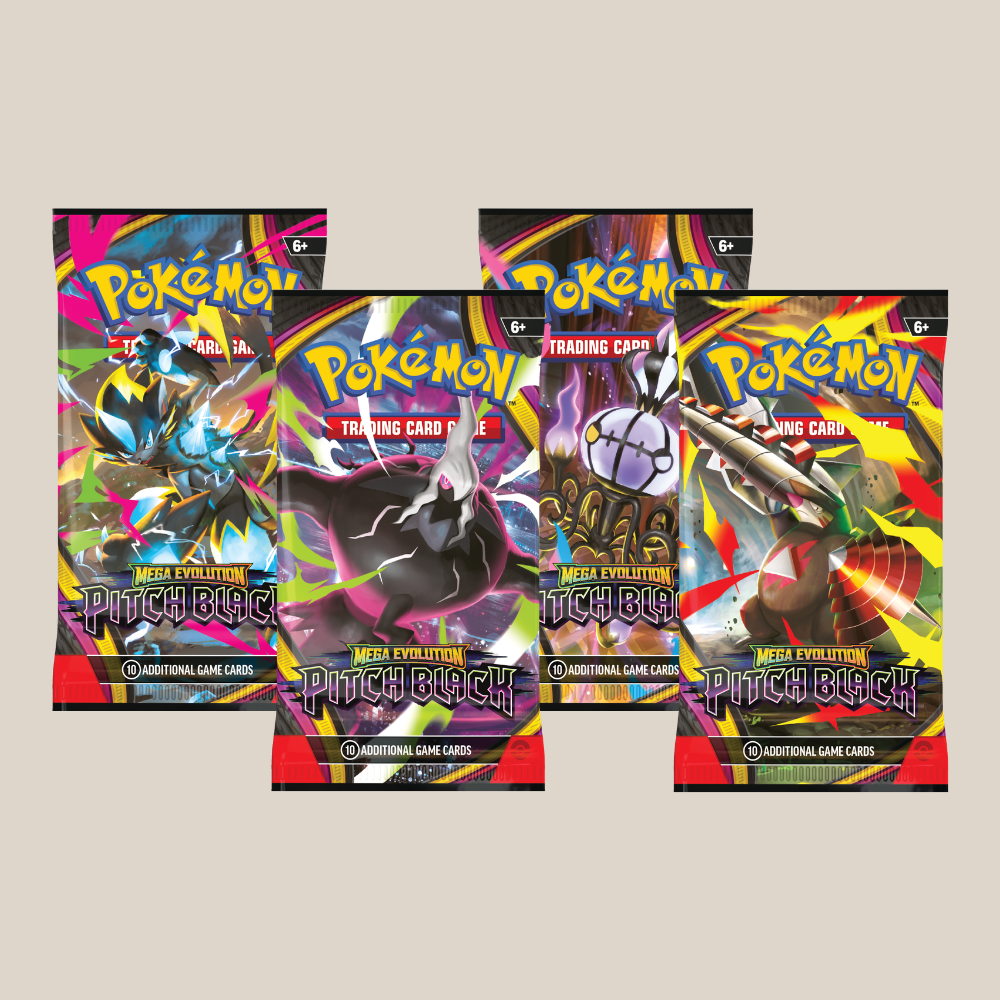 Pokémon - Mega Evolution Pitch Black Booster pakke - assorteret