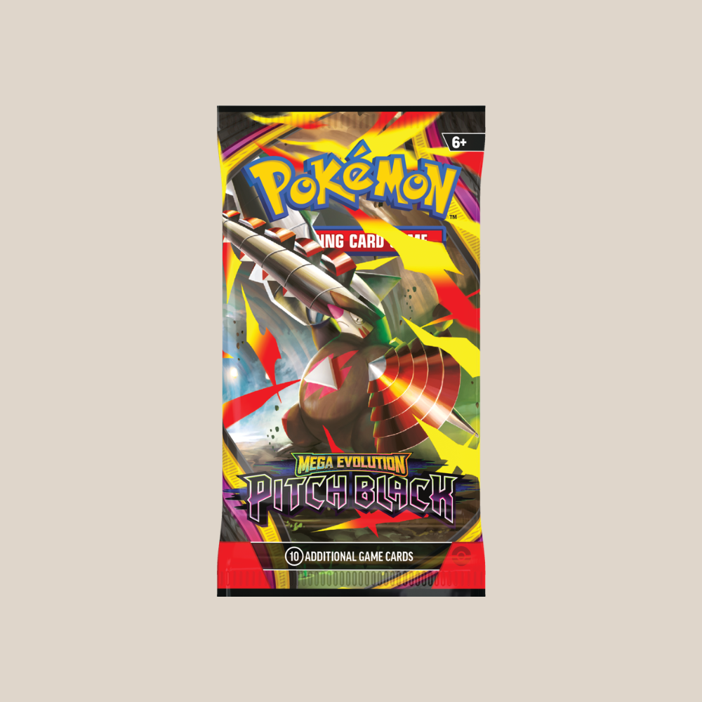 Pokémon - Mega Evolution Pitch Black Booster pakke - assorteret