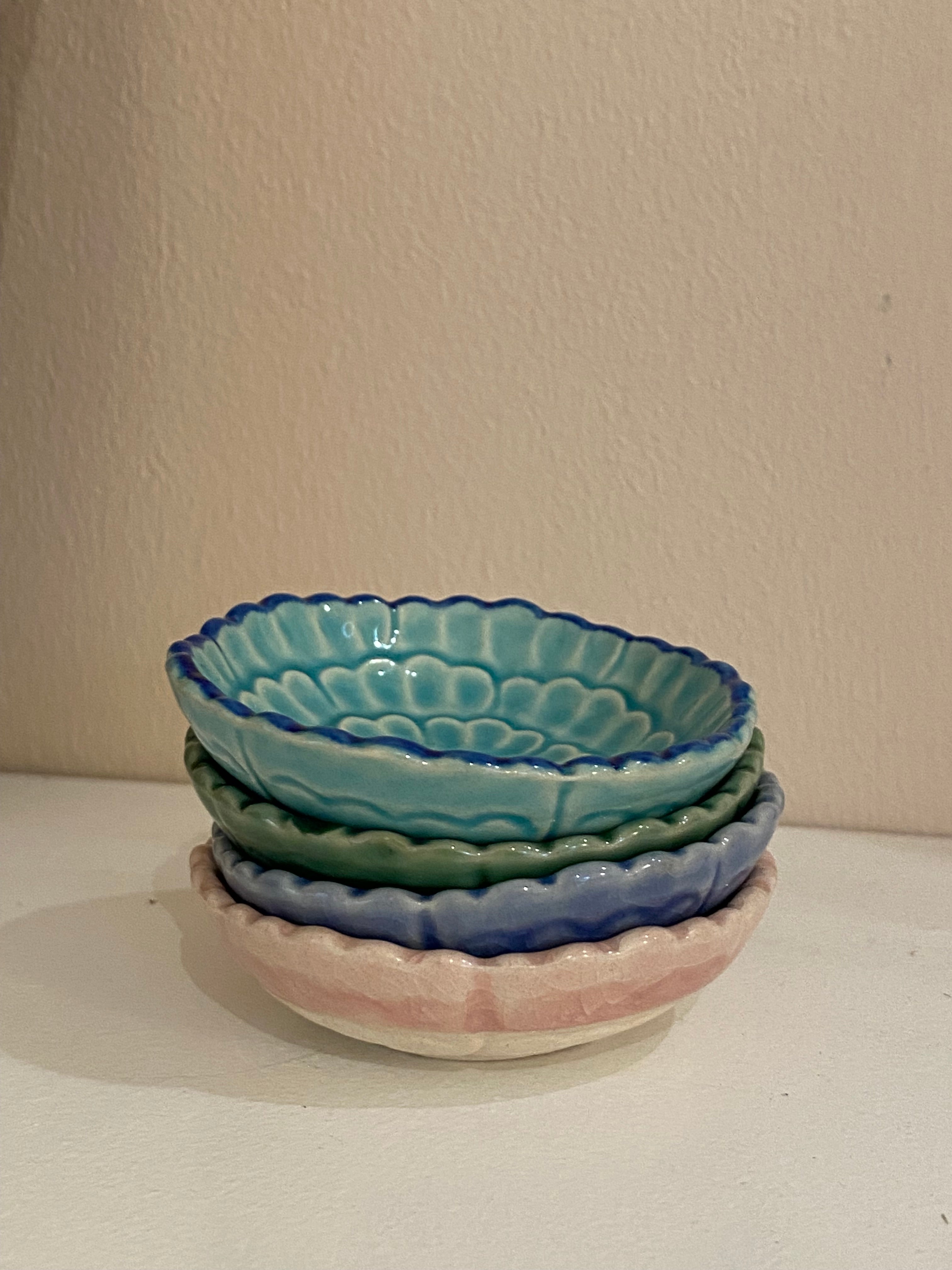 Mini flower bowls