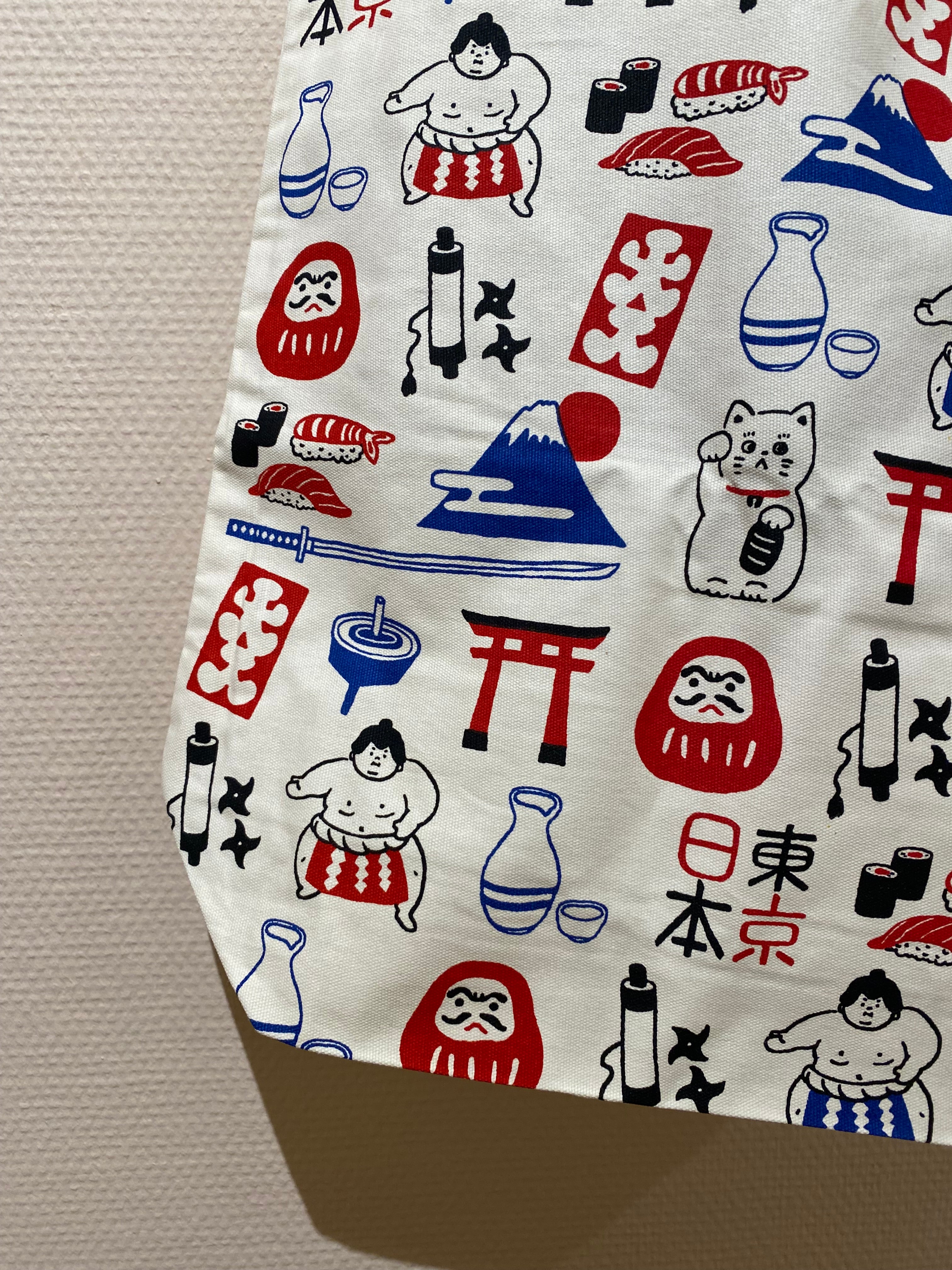 Tote bag: Japanese motifs