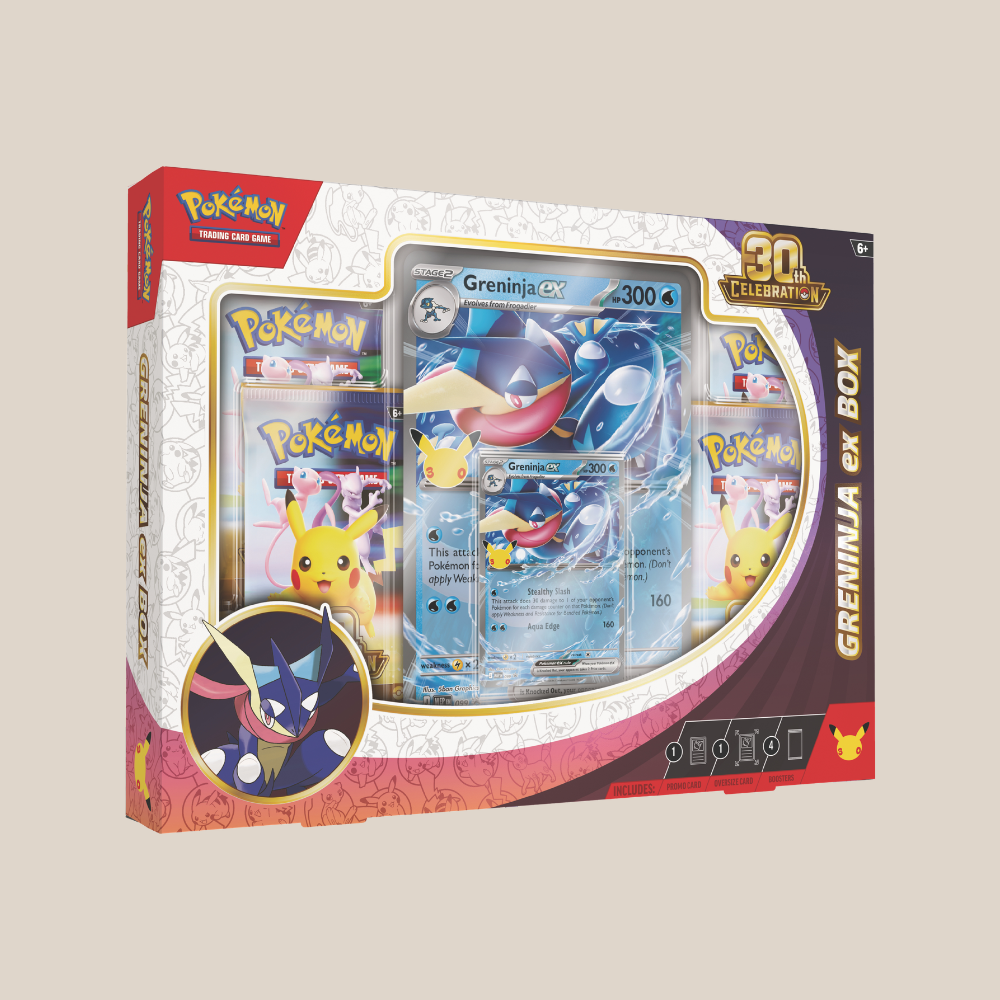 Pokémon "30th Celebration" - Greninja ex box