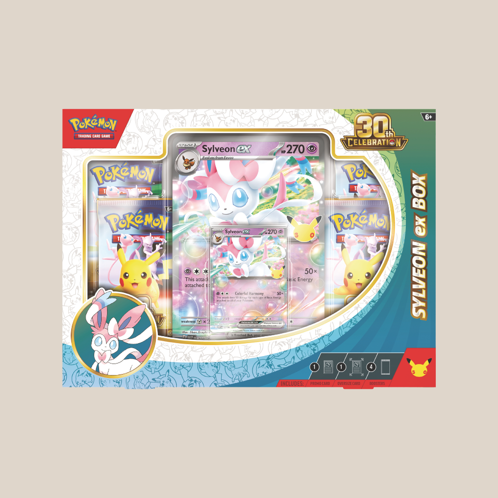 Pokémon "30th Celebration" - Sylveon ex box