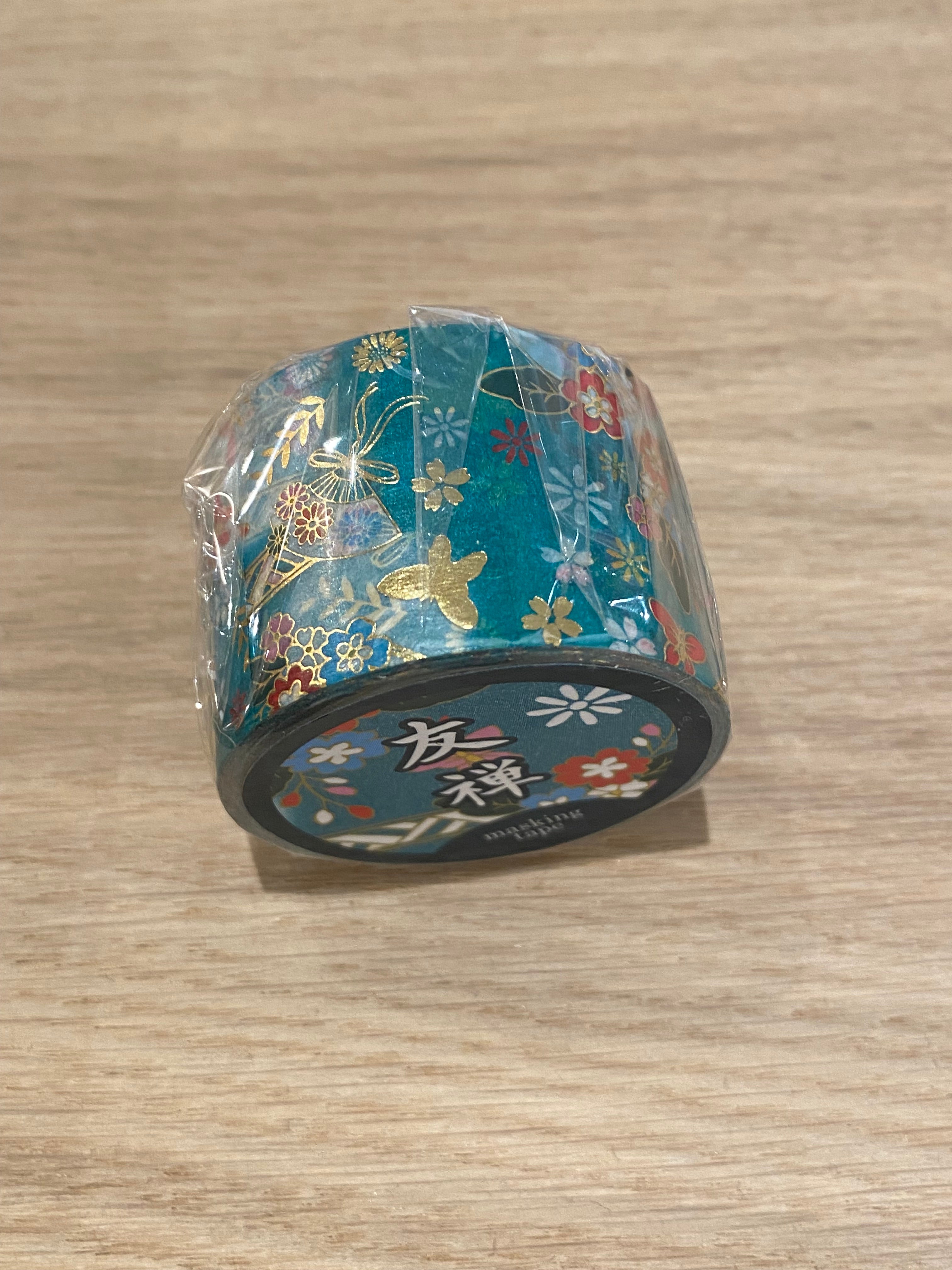 Wide decorative tape with various motifs