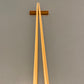 Keramik spisepindeholder - brun trekant