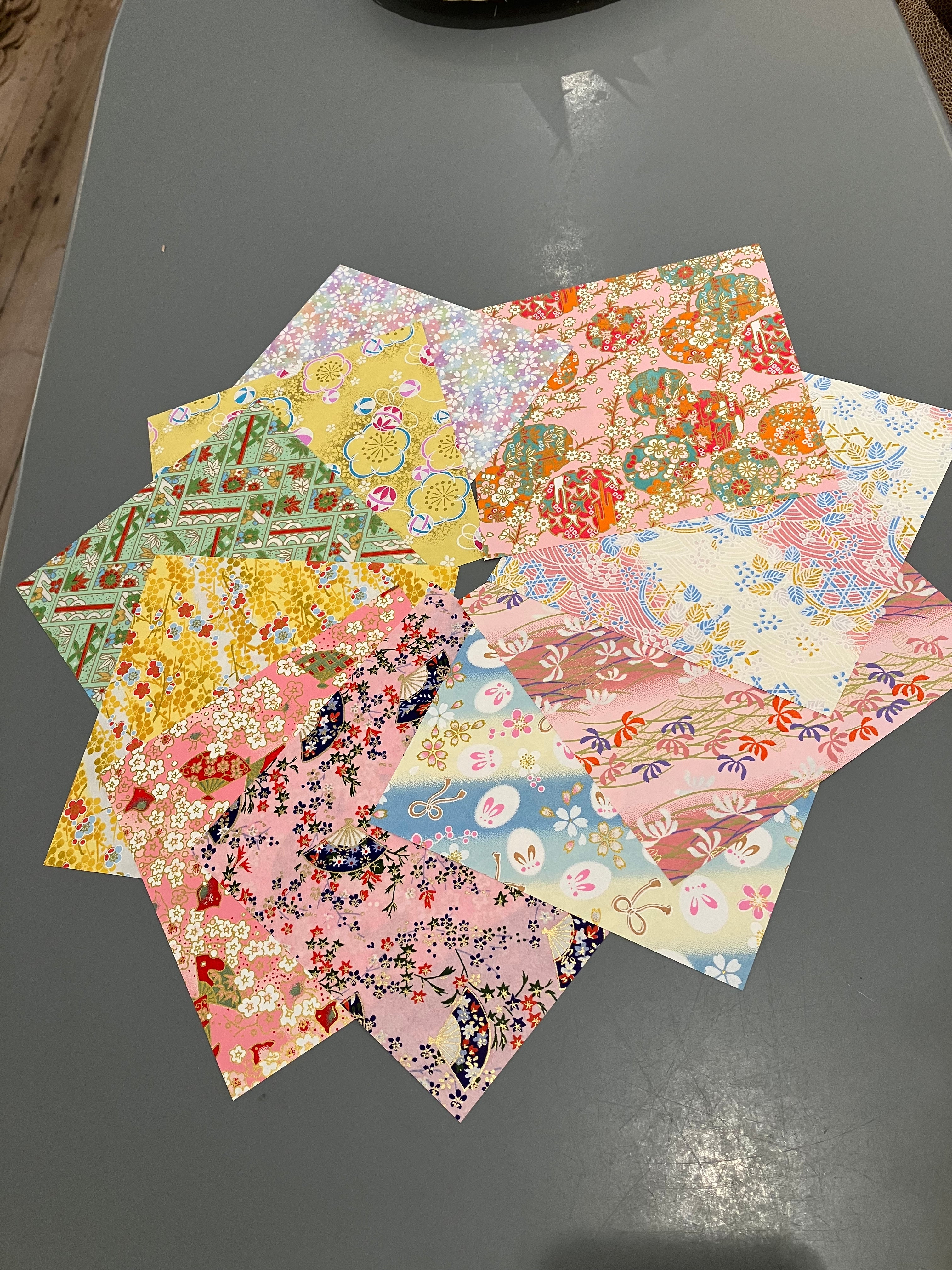 Origami paper (several varieties)