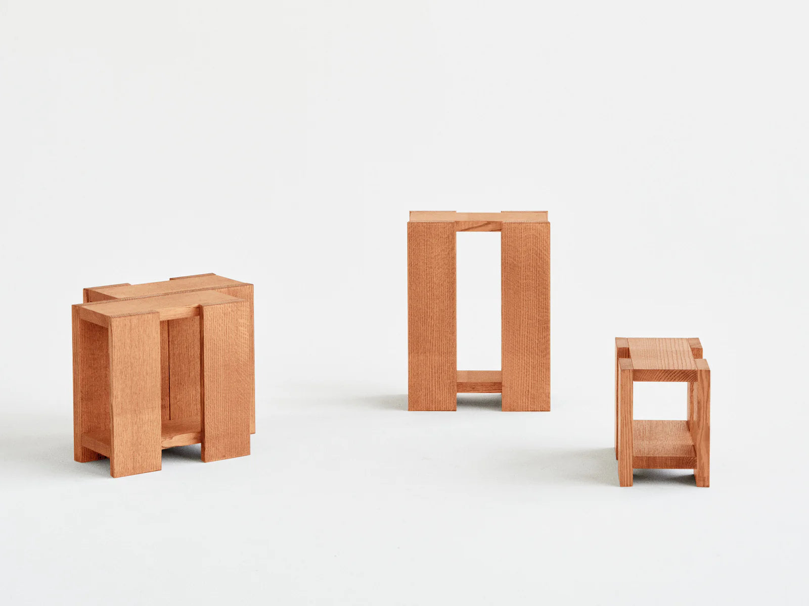 RYE - Etagére Side Table / Oiled