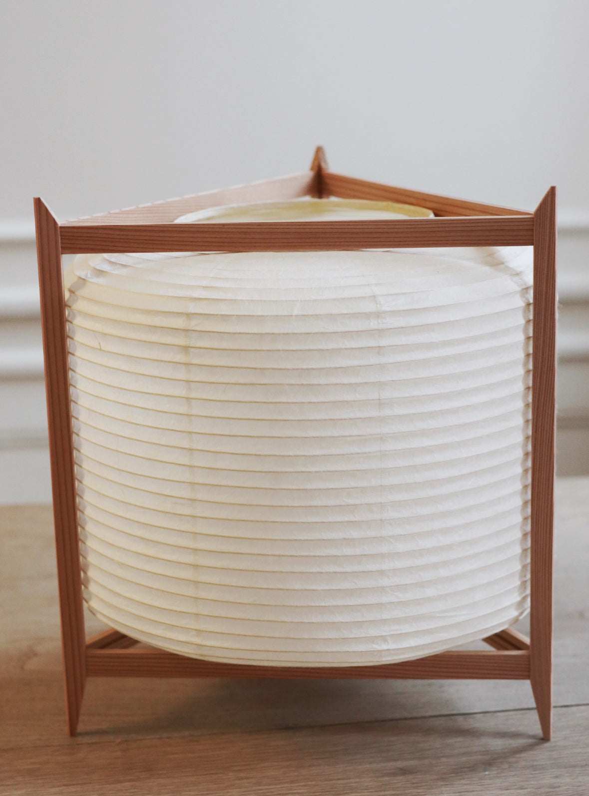 Rice paper lamp: wireless LED