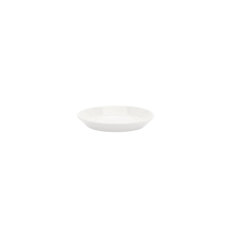 Arita: TY Round Plate 80 glazed white