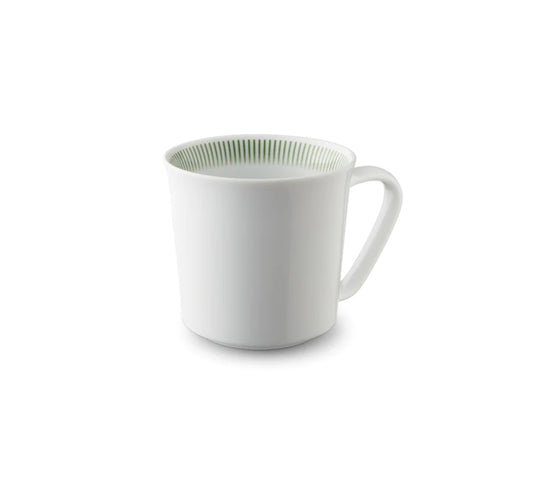PC Mug White/green