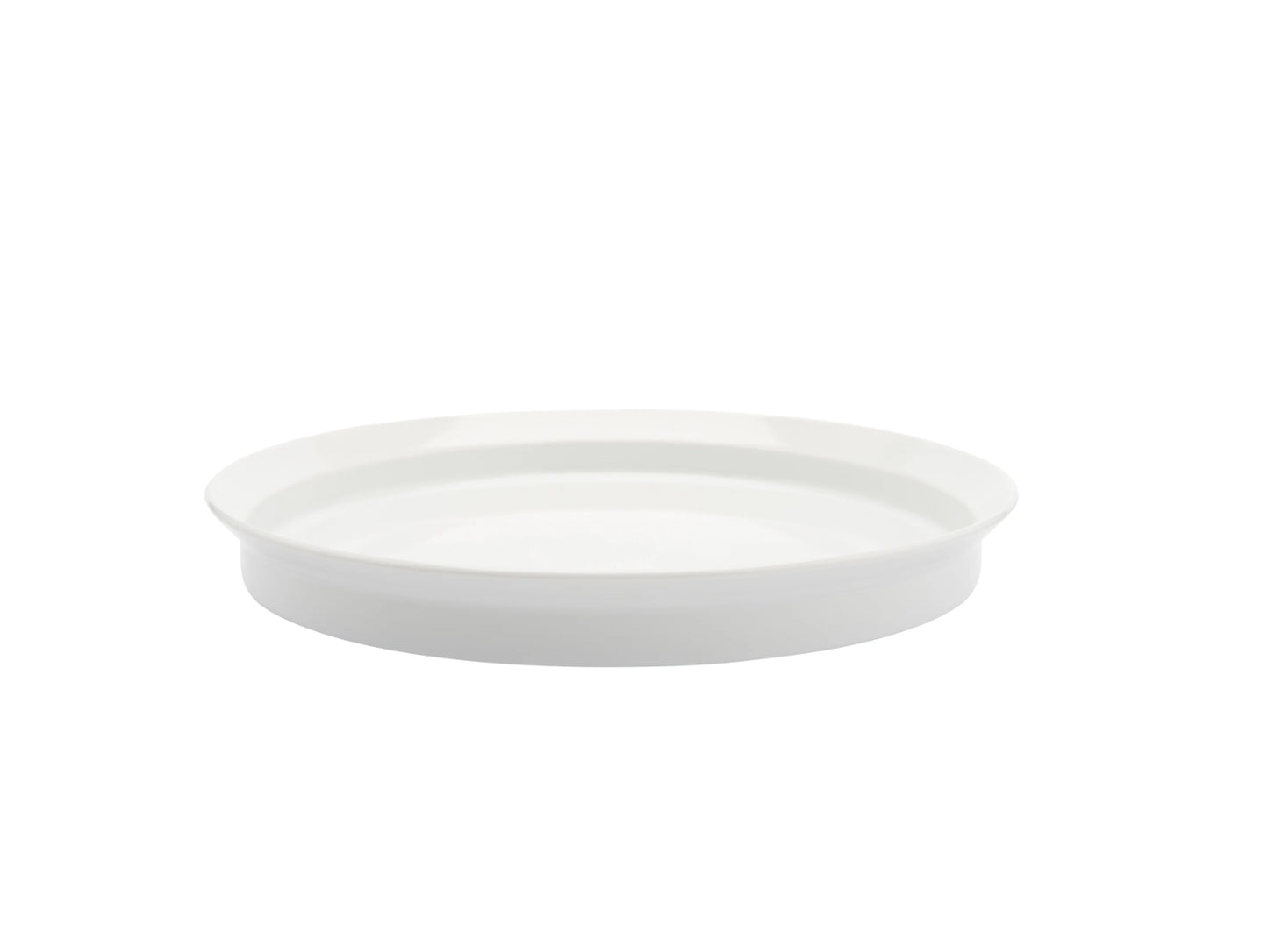 Arita: TY Round Deep Plate 280 glazed white