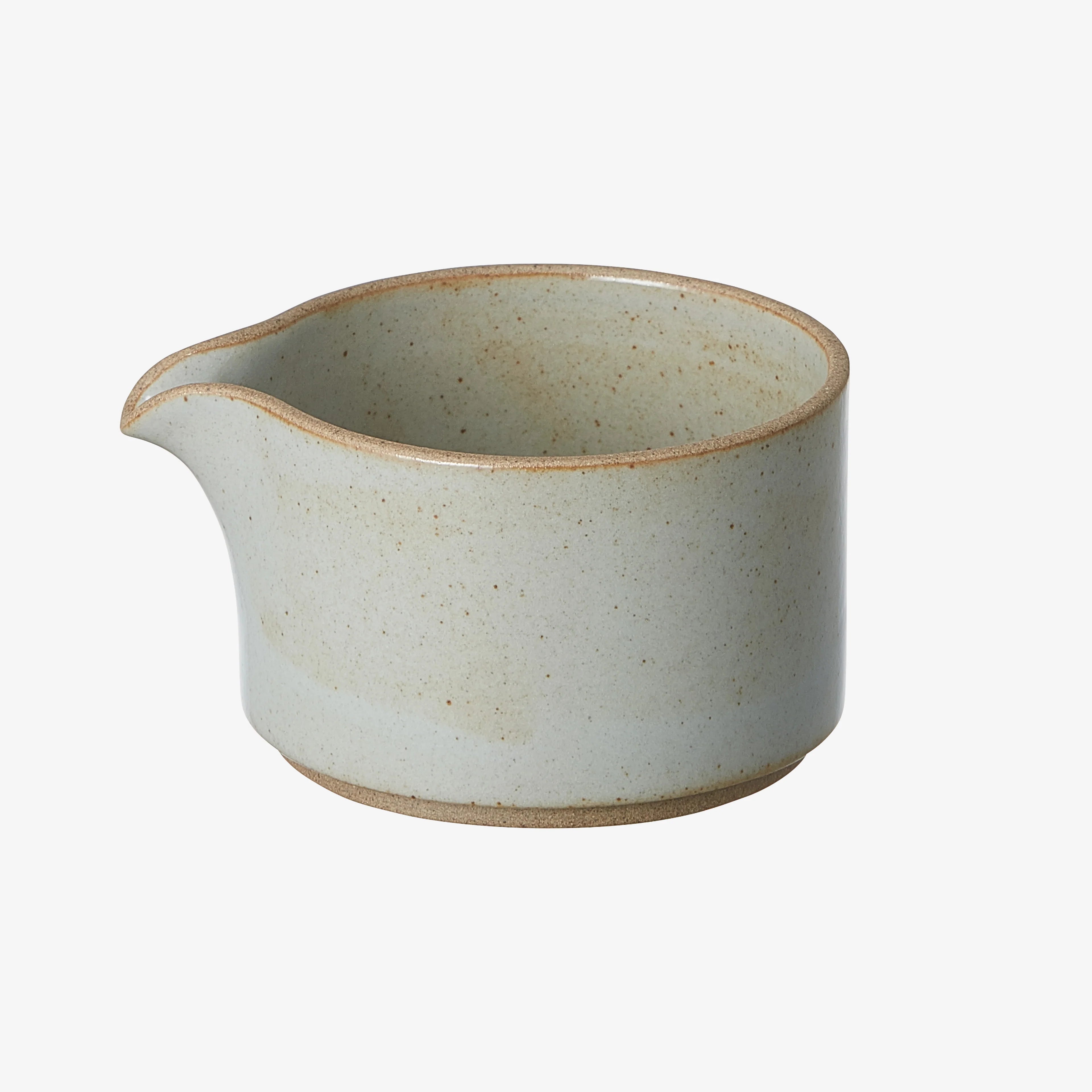 Hasami Porcelain - Milk jug // Glazed grey