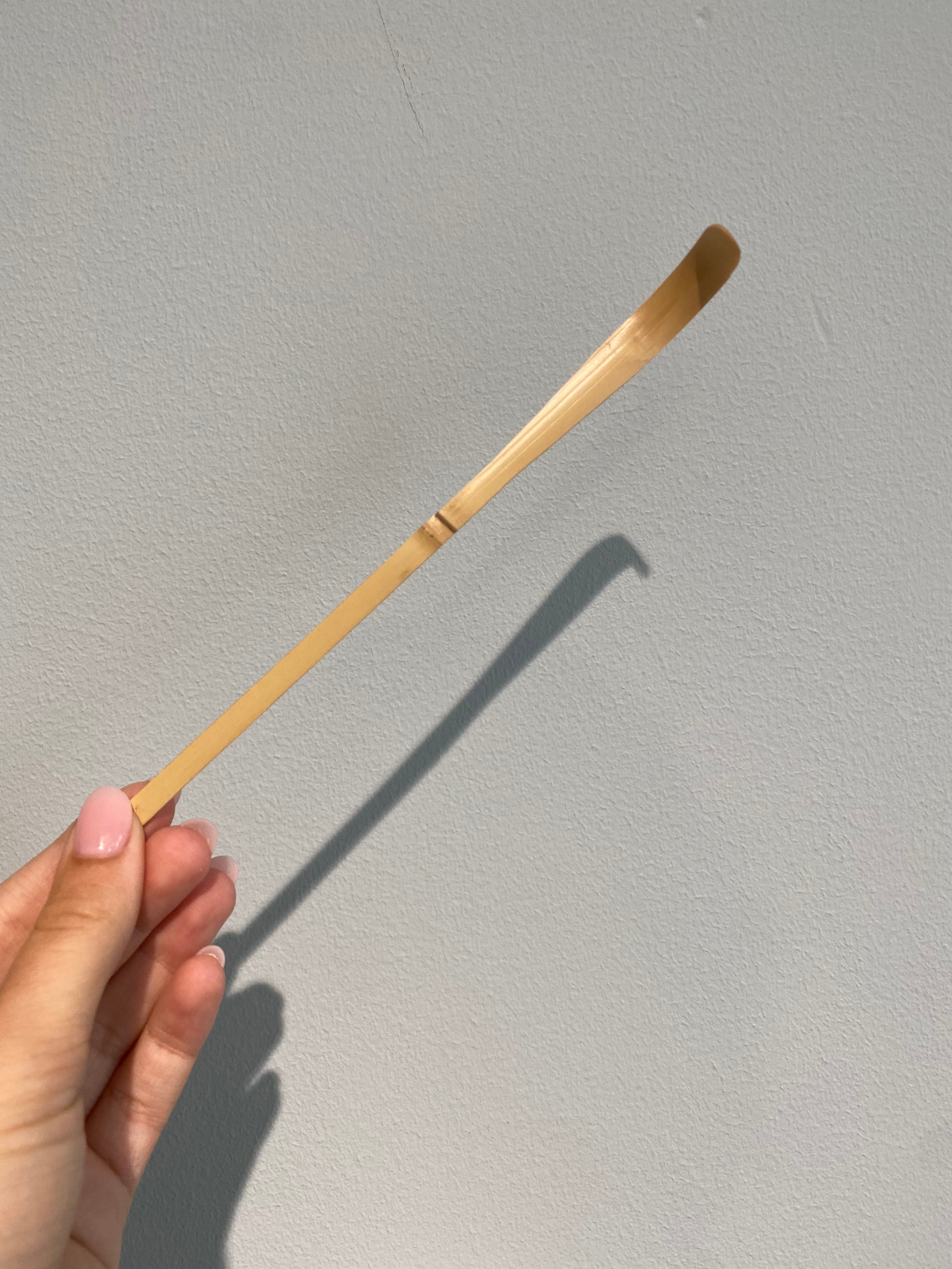 Matcha bamboo spoon